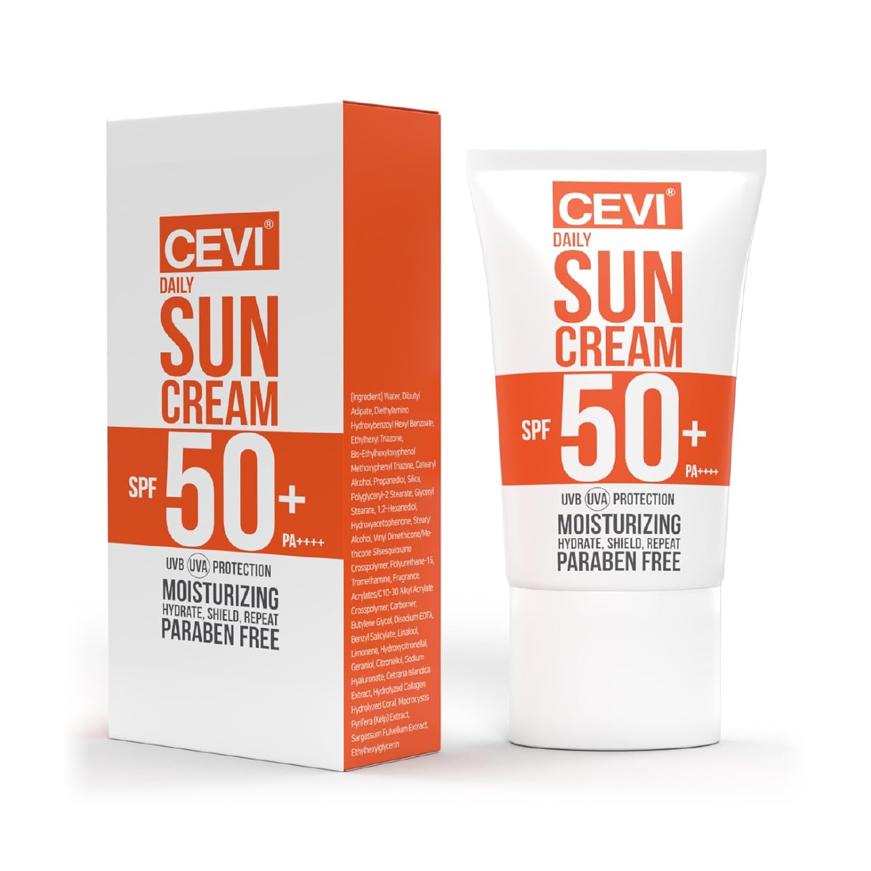 Cevi Daily Sun Cream Spf 50+Pa+++50Ml