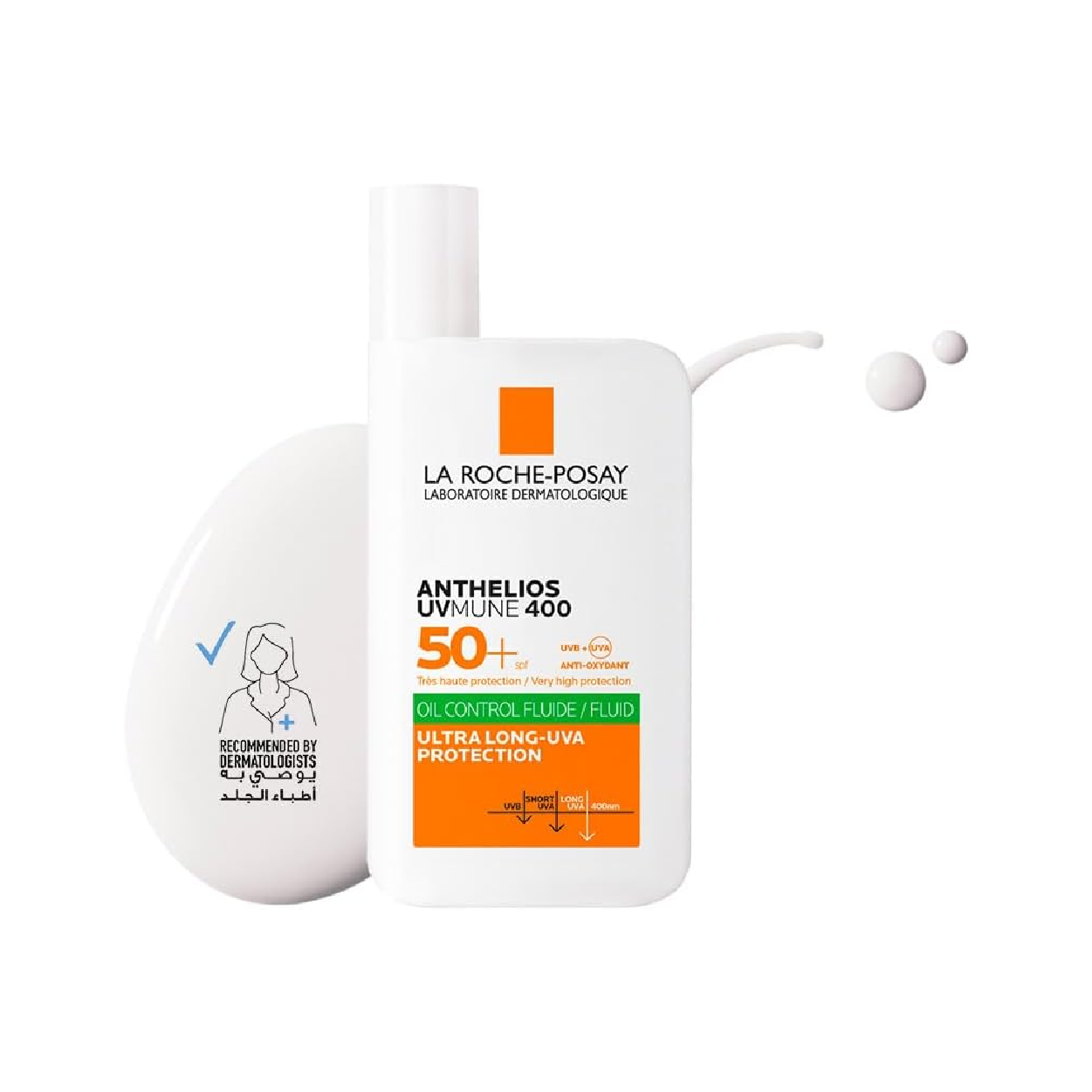 La Roche-Posay Anthe Uvmune 400 Spf50+Fluide Oil Cntrl 50Ml