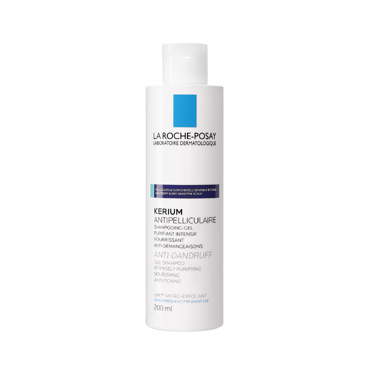 La Roche-Posay Kerium Anti-Roos Gel-Shamp 200Ml
