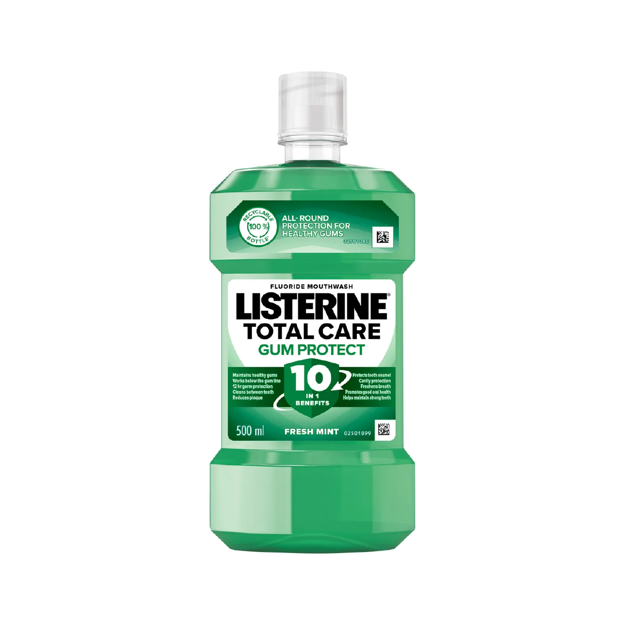 Listerine M/W Total Care 10 Gum Protect 500Ml