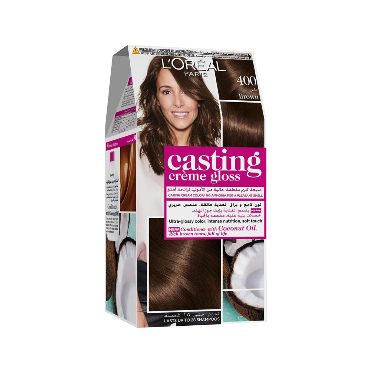 L'Oreal Casting Crm Gloss 400 Brwn