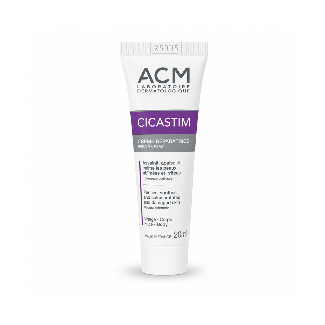 ACM CICASTIM Repair Cream 20ml skin repair cream for irritated and damaged skin with soothing barrier protection
