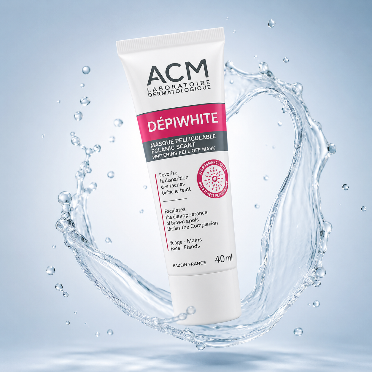 ACM Dépiwhite Anti-Brown Spot Peel-Off Mask 40ml brightening peel-off treatment for dark spots and uneven skin tone
