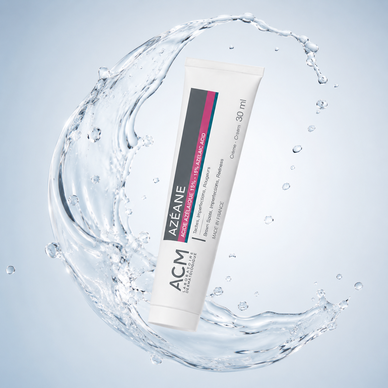 ACM Azéane 15% Azelaic Acid Cream 30ml treatment cream for reducing dark spots, redness and skin imperfections
