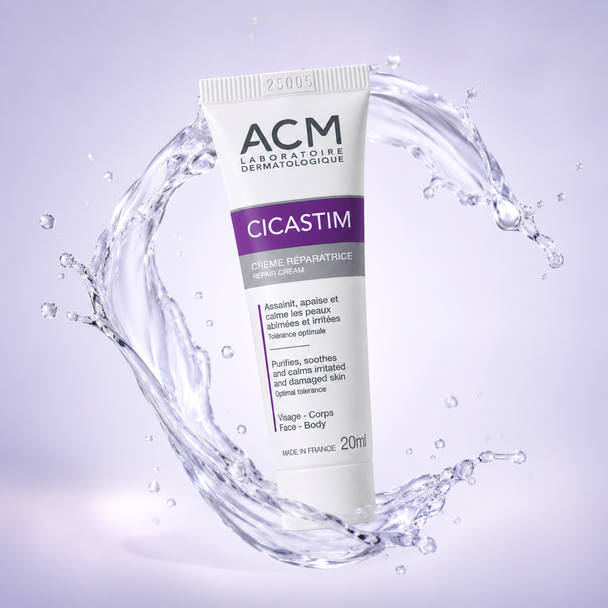ACM CICASTIM Repair Cream 20ml skin repair cream for irritated and damaged skin with soothing barrier protection
