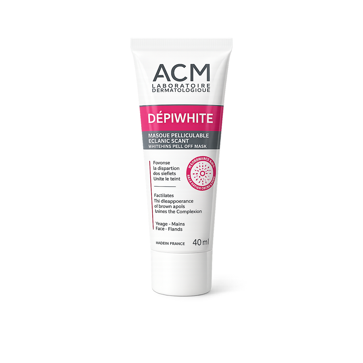 ACM Dépiwhite Anti-Brown Spot Peel-Off Mask 40ml brightening peel-off treatment for dark spots and uneven skin tone
