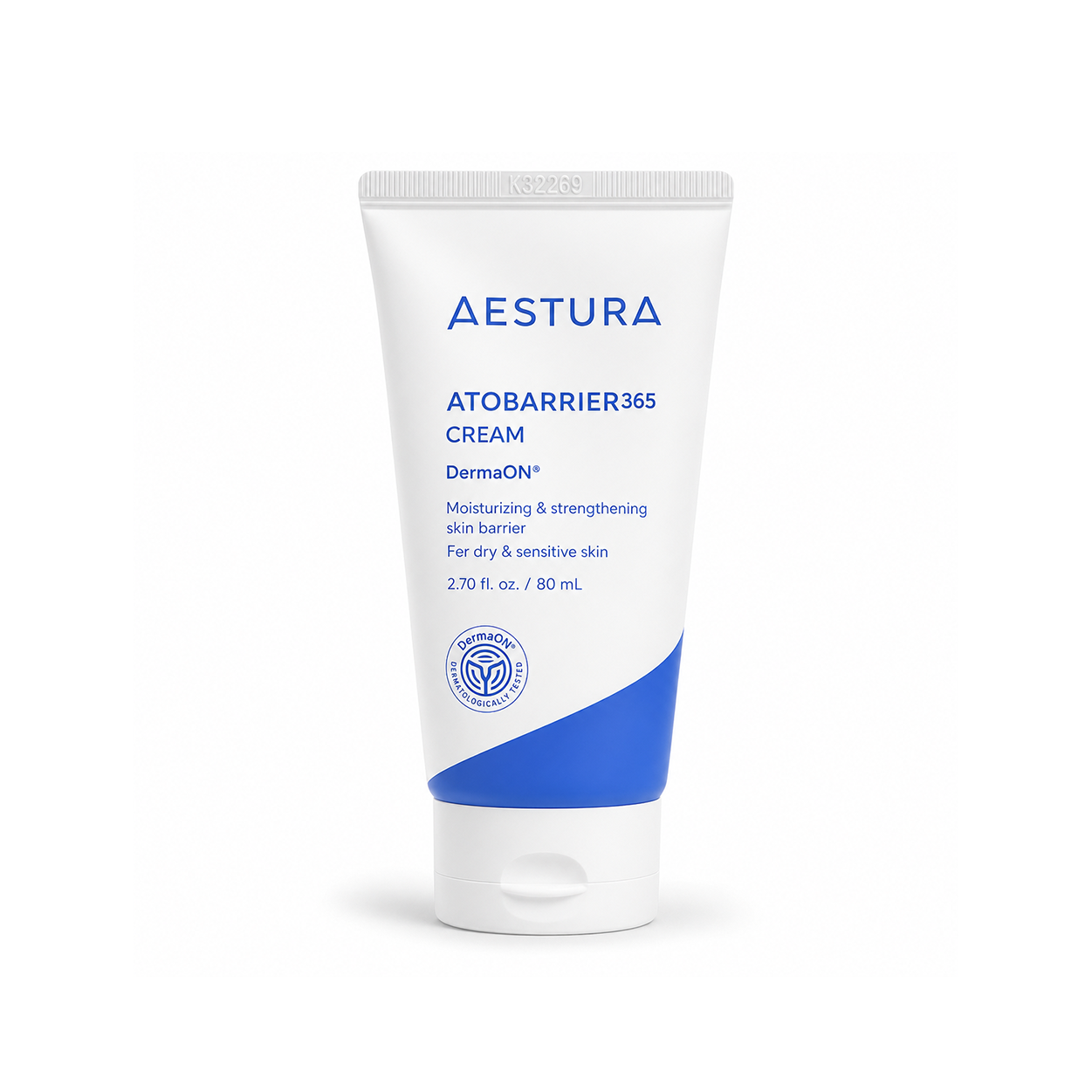AESTURA ATOBARRIER365 Cream Barrier Repair Face Cream 80mL for dry and sensitive skin with long-lasting hydration and skin barrier support