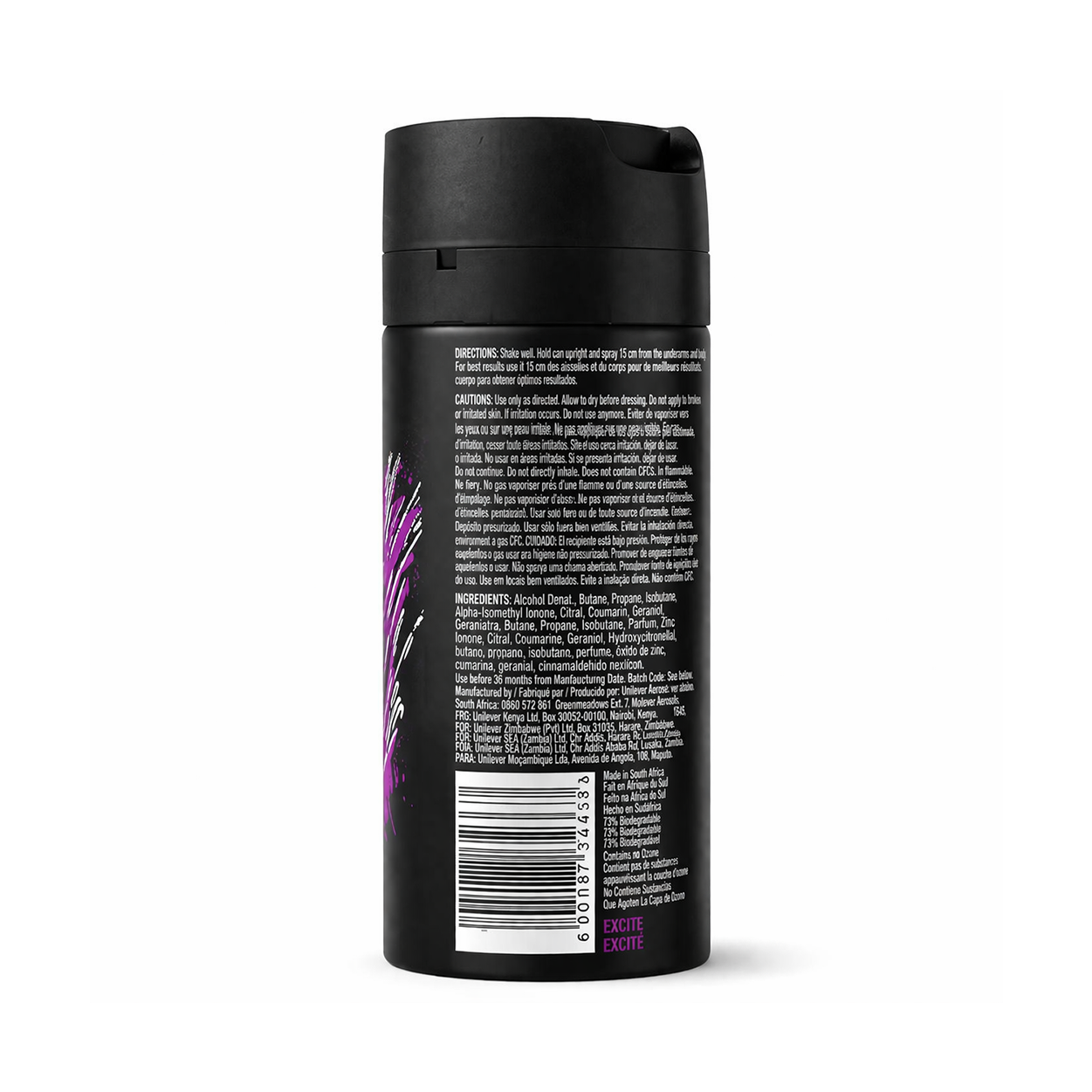 AXE Excite Deodorant Spray 150ml 48H Fresh | Buy Online UAE