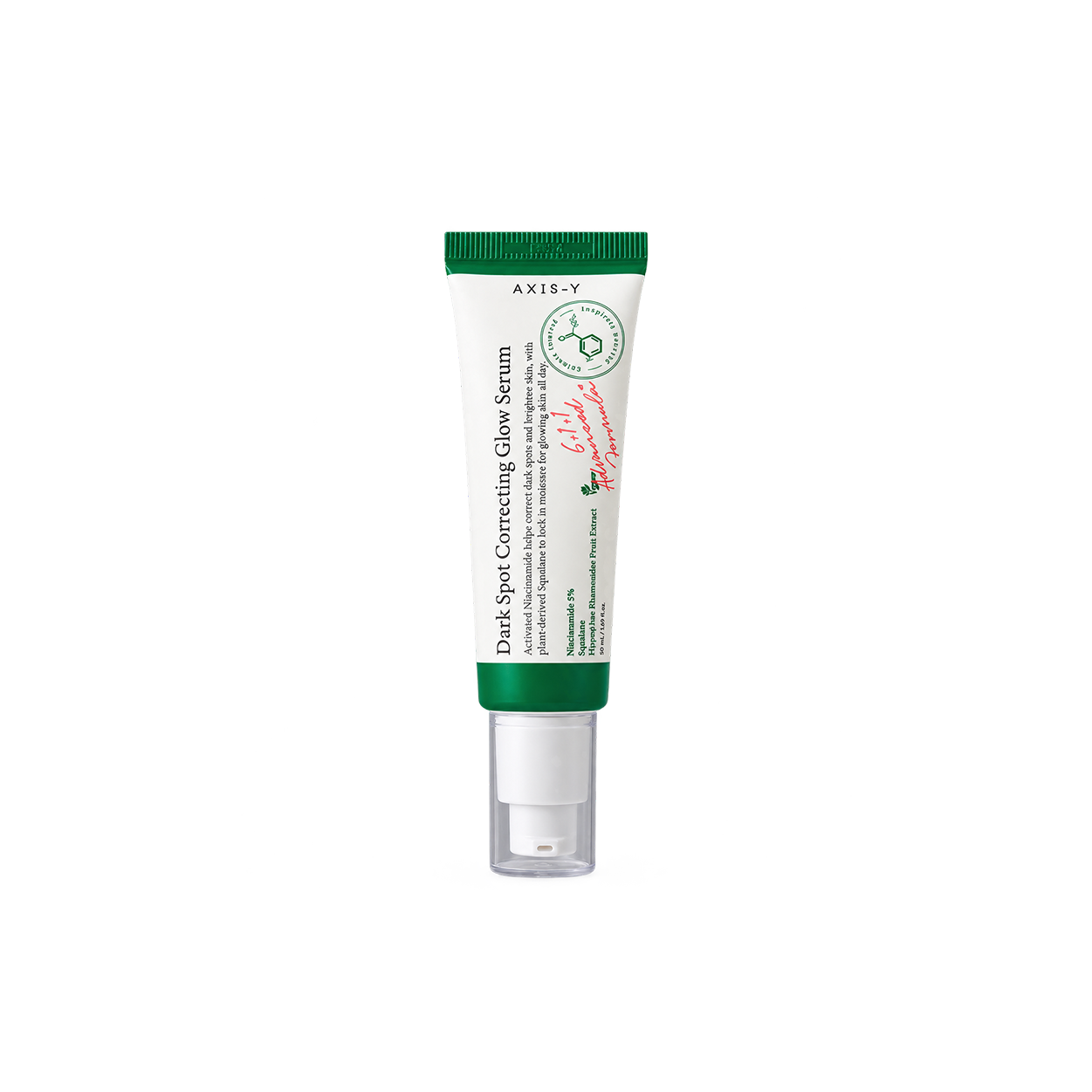 AXIS-Y Dark Spot Correcting Glow Serum face serum 50ml for brightening skin and improving dark spots
