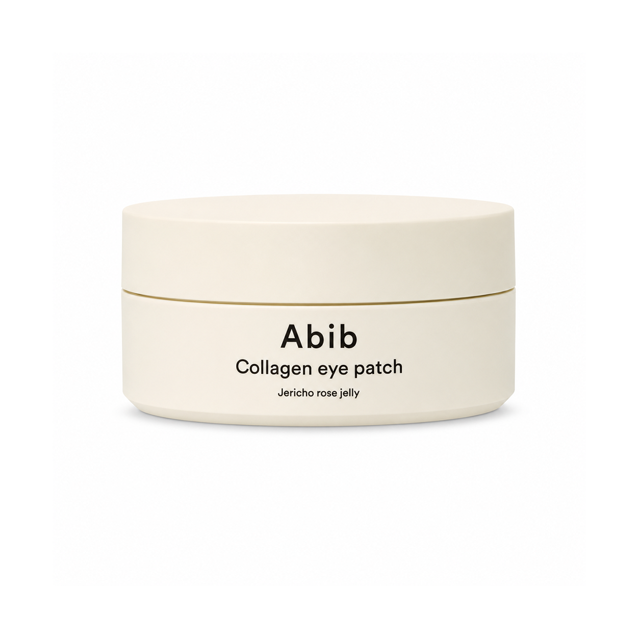 Abib Collagen Eye Patch Jericho Rose Jelly hydrogel eye patches 90g for hydrating, brightening and firming tired under-eyes.