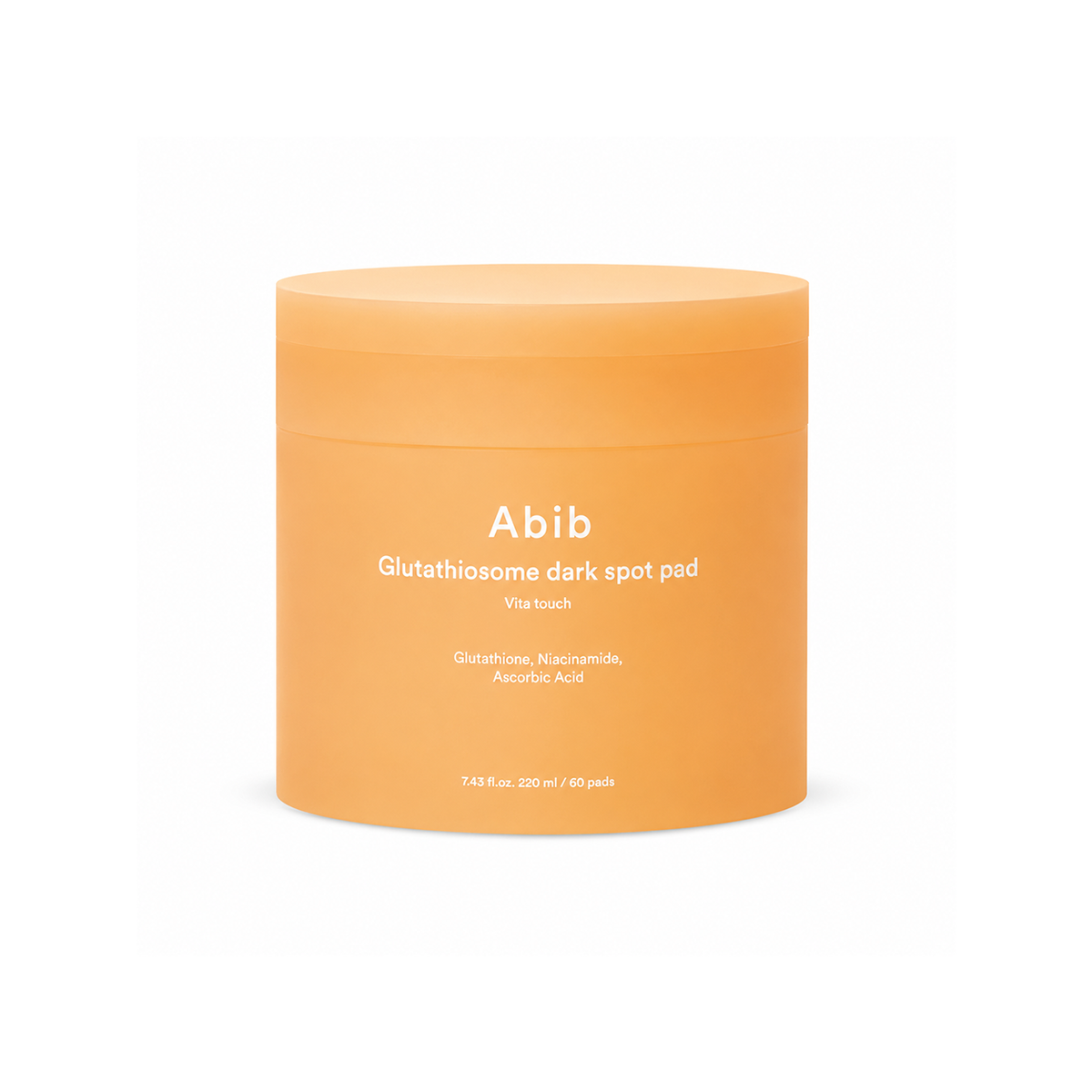 Abib Glutathiosome Dark Spot Pad Vita Touch 220ml / 60 Pads, brightening skincare pads for dark spot care