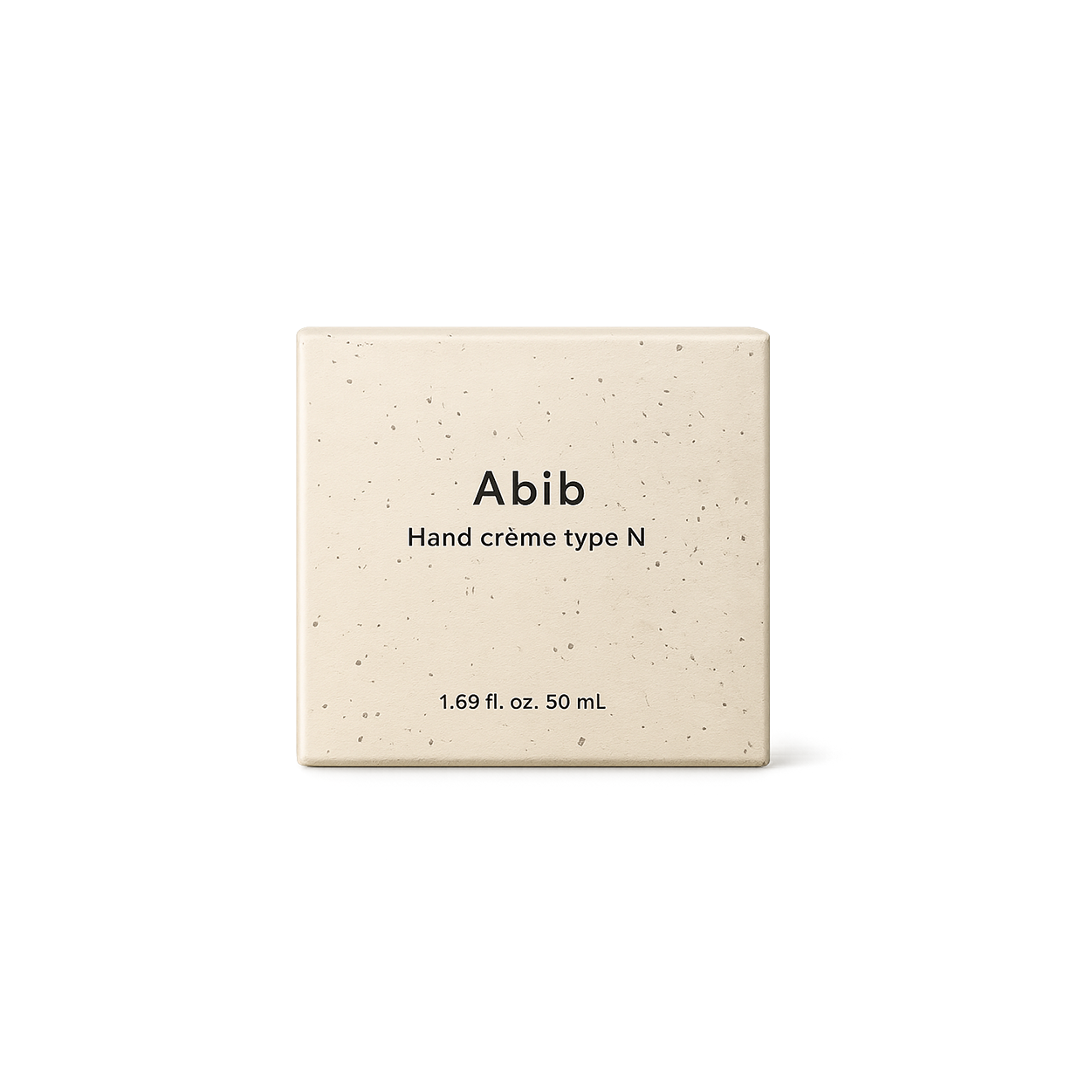 Abib Hand Crème Type N Hand Cream 50ml round moisturizing hand cream for dry hands with long-lasting hydration and skin barrier care.