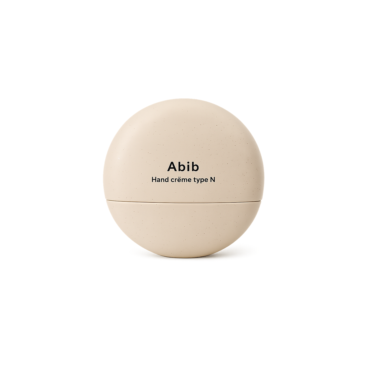 Abib Hand Crème Type N Hand Cream 50ml round moisturizing hand cream for dry hands with long-lasting hydration and skin barrier care.