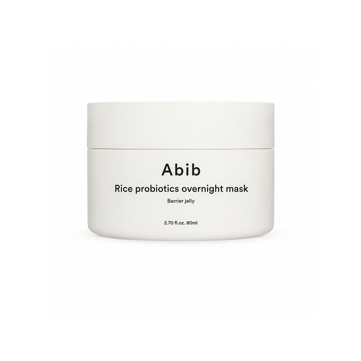 Abib Rice Probiotics Overnight Mask Barrier Jelly 80ml overnight face mask for dry skin and barrier moisture care