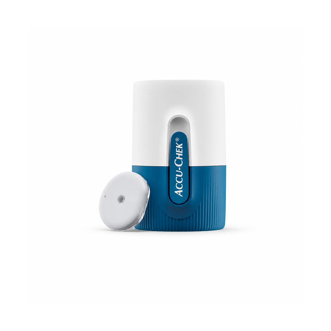 Accu-Chek SmartGuide continuous glucose monitoring sensor for real-time glucose tracking with app connectivity wearable device