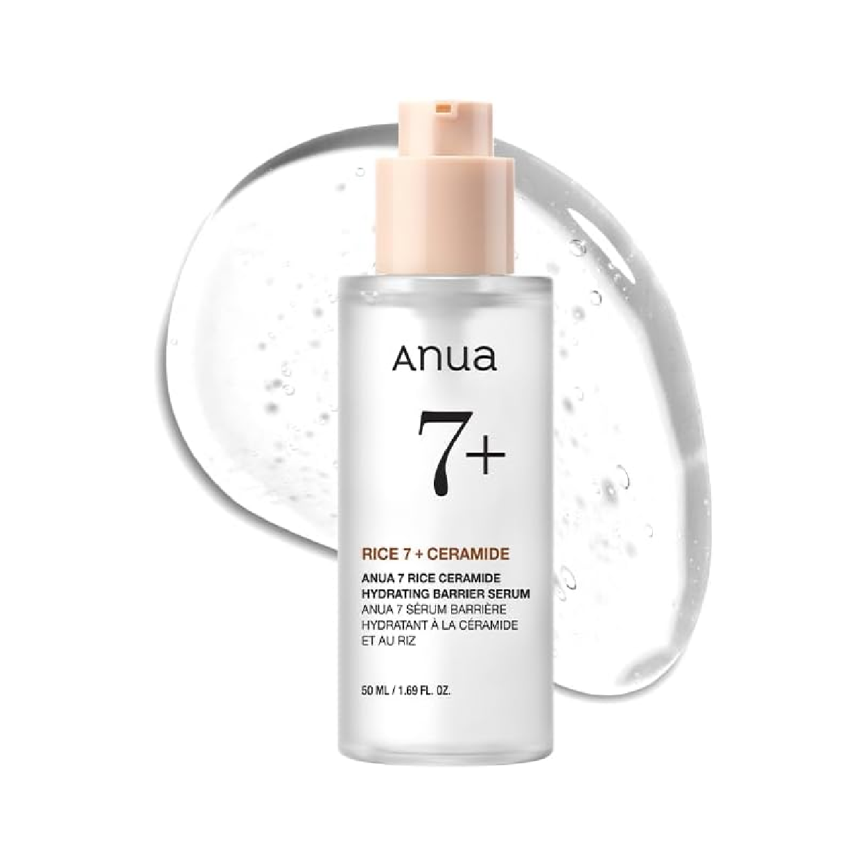 Anua 7+ Rice+Ceramide Hydrating Barrier Serum 50Ml