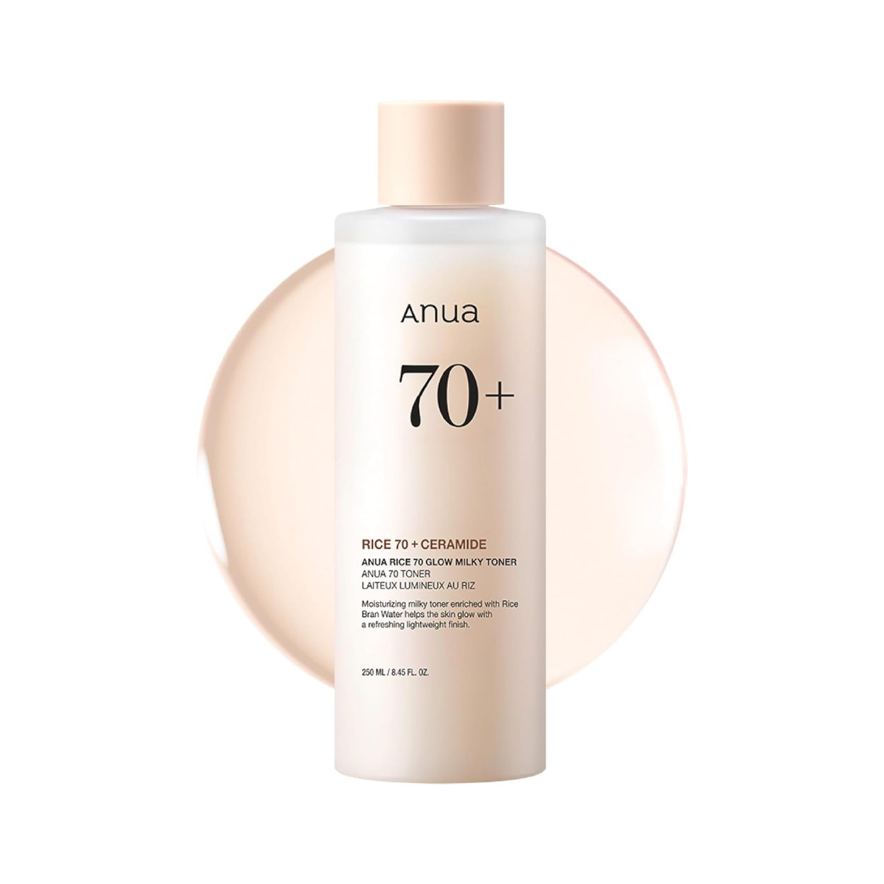 Anua 70+Glow Milky Toner 250Ml