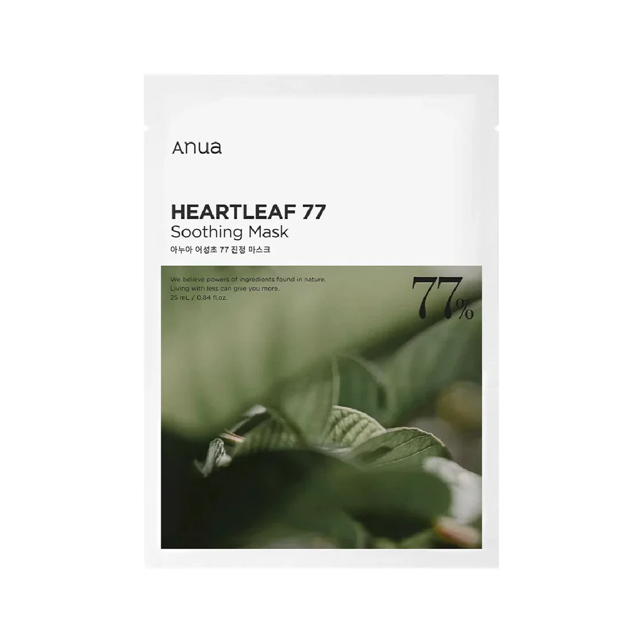 Anua Heartleaf 77+ Hyaluron Soothing Mask 25Ml