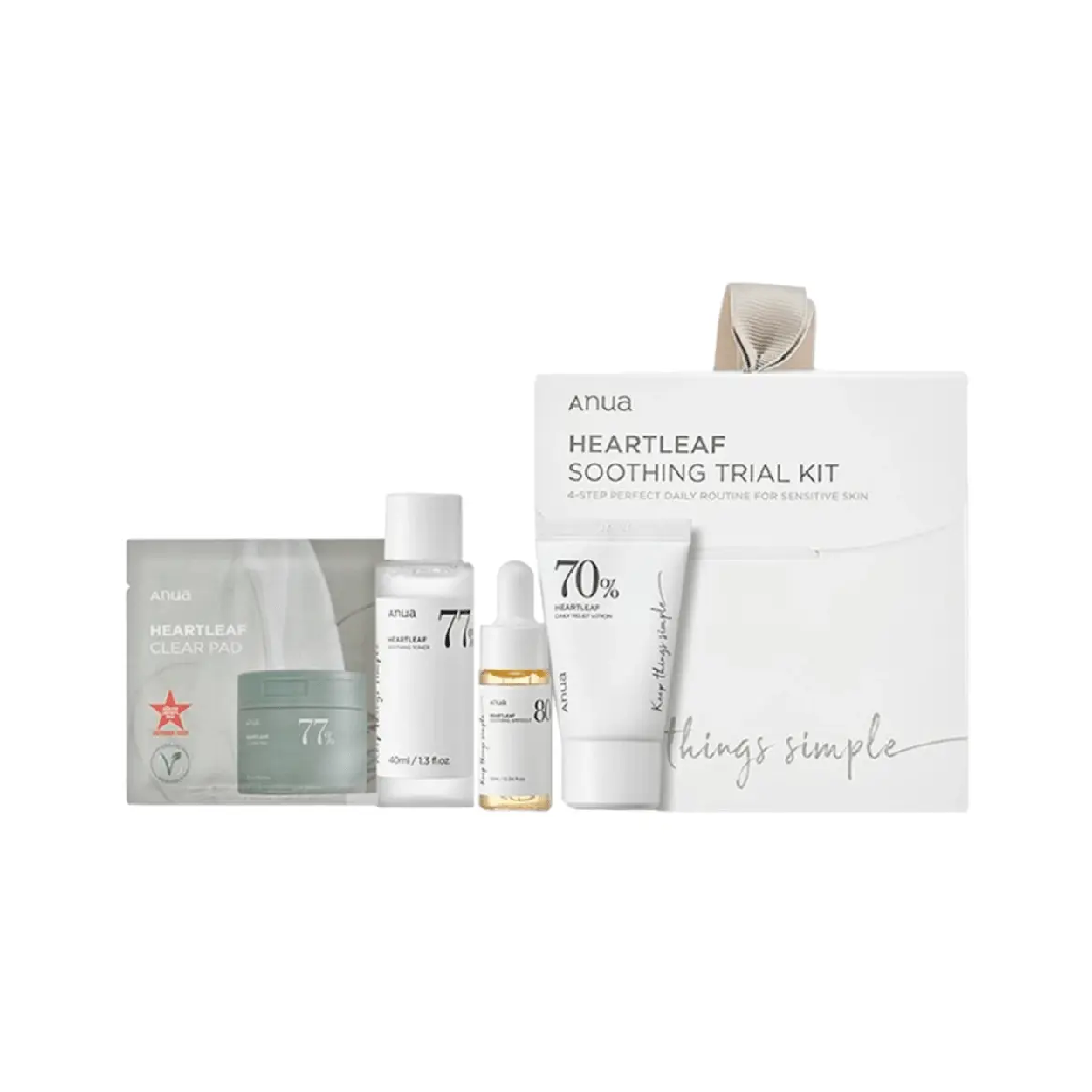 Anua Heartleaf Soothing Trial Kit