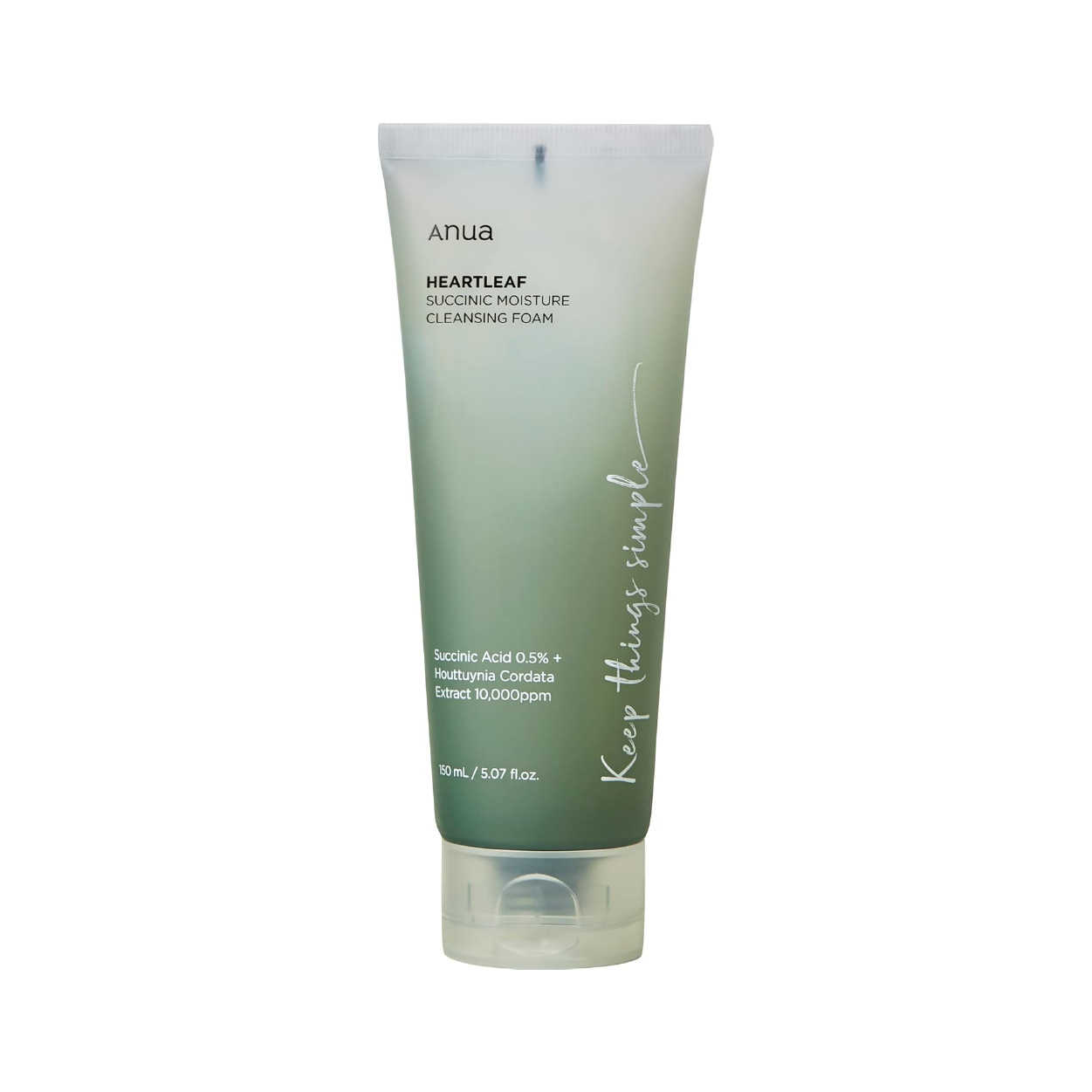 Anua Heartleaf Succinic Moist Clnsng Foam 150Ml