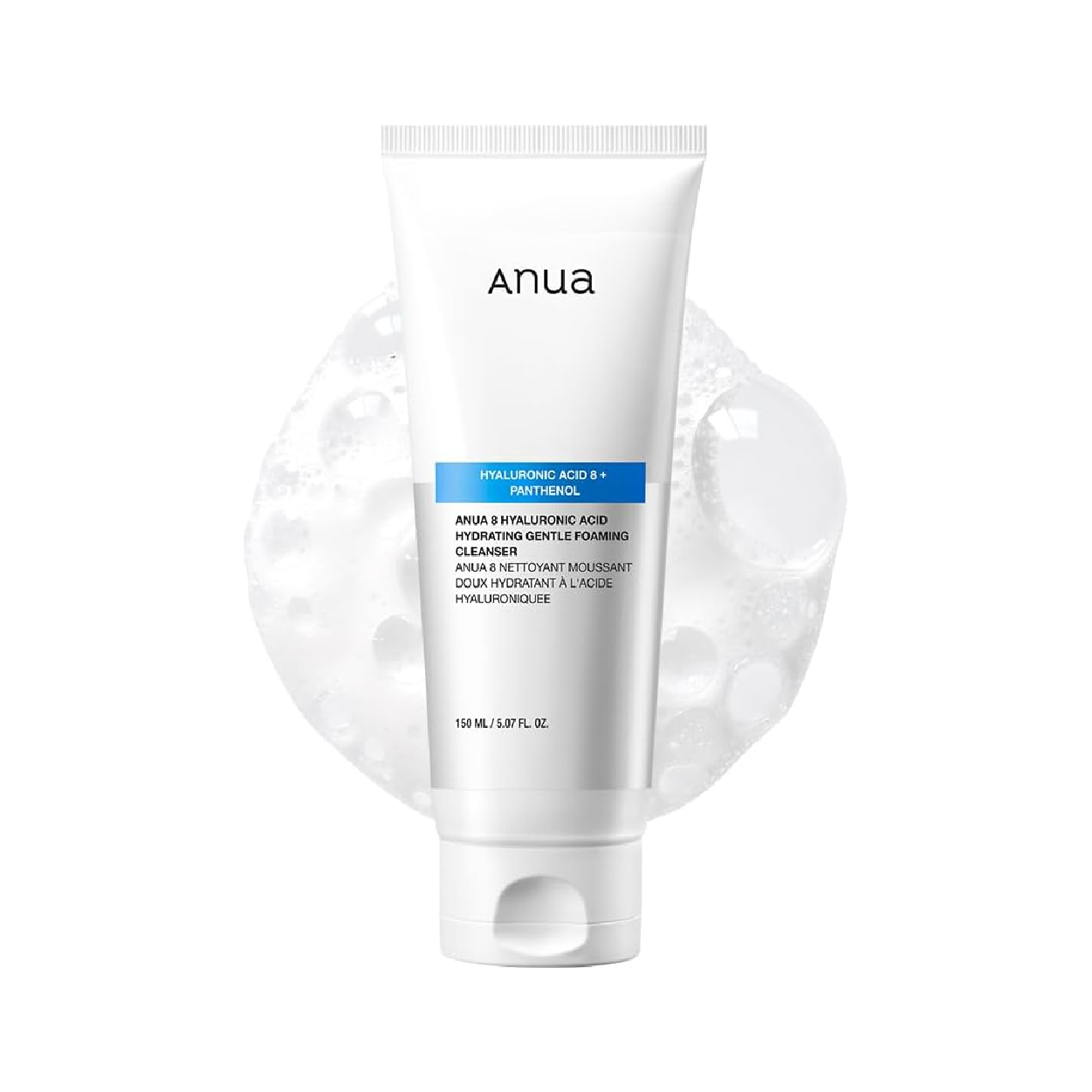 Anua Hyaluronic Acid 8+Panthenol Gentle Foaming Clnser 150Ml