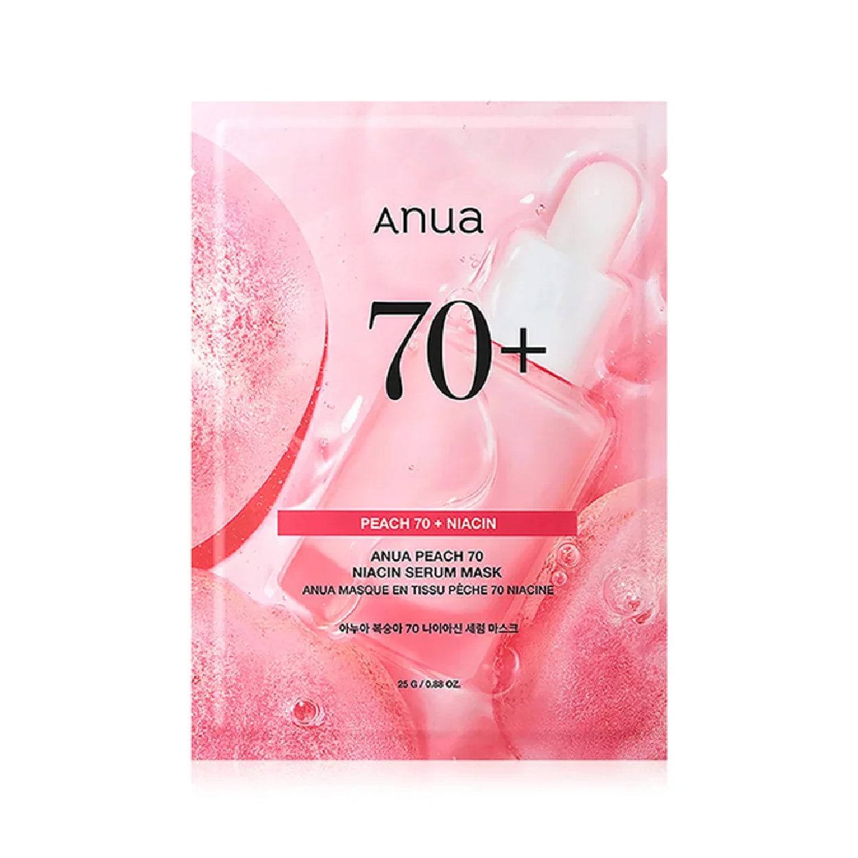 Anua Peach 70+ Niacin Serum Mask 25Ml