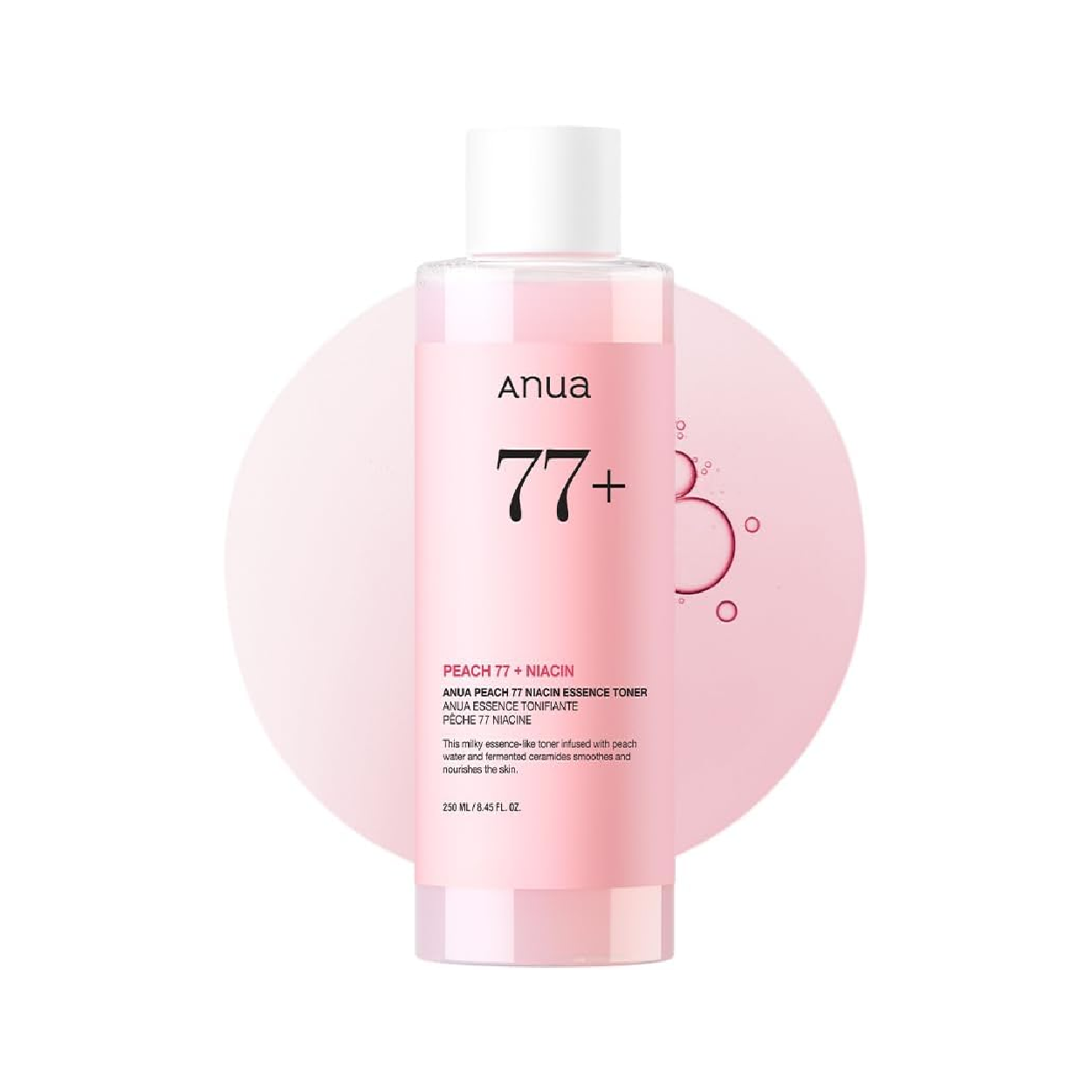 Anua Peach 77% Niacin Essence Toner 250Ml