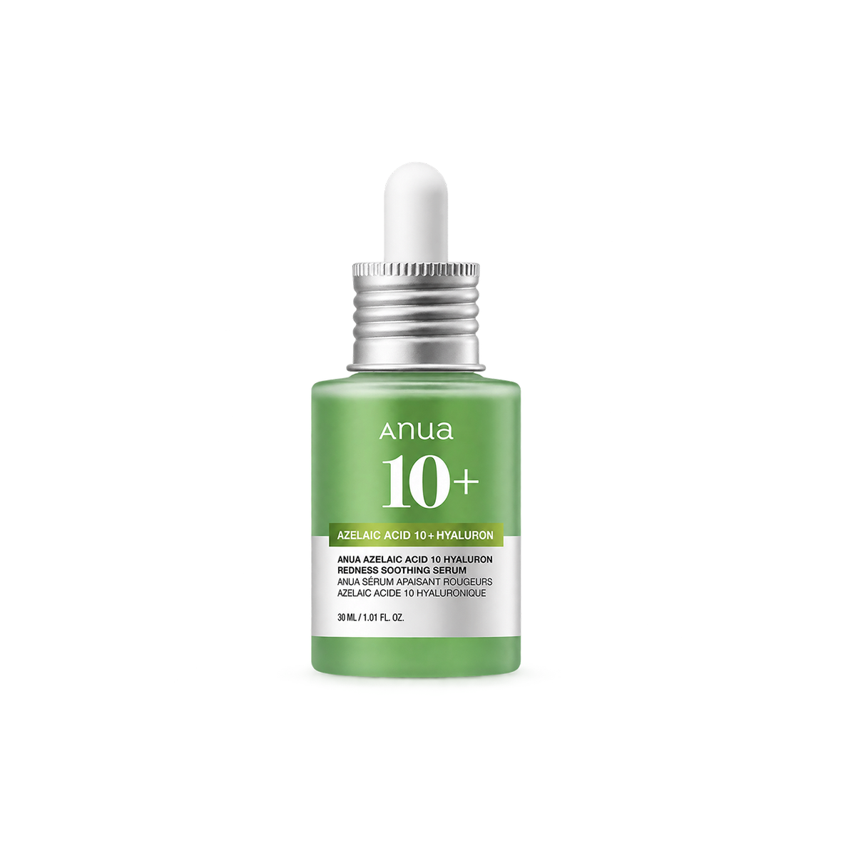 Anua 10+ Azelaic Acid 10 + Hyaluron Redness Soothing Serum 30ml for redness-soothing facial hydration