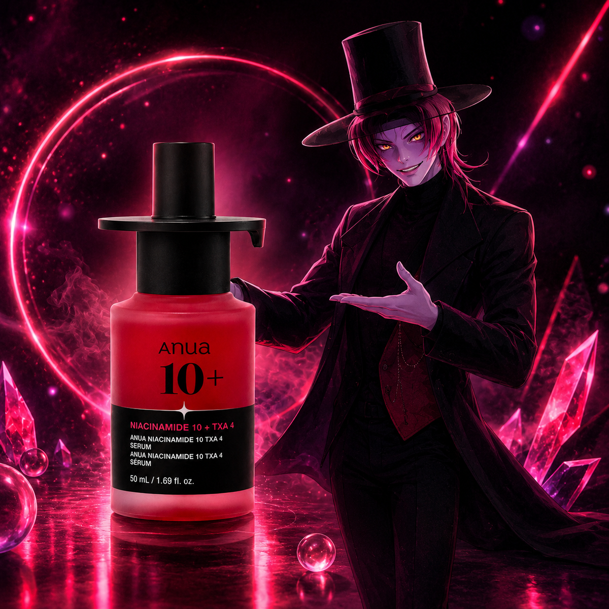 Anua Niacinamide 10+ TXA 4 Serum 50ml brightening face serum for dark spots and uneven skin tone with skin barrier support
