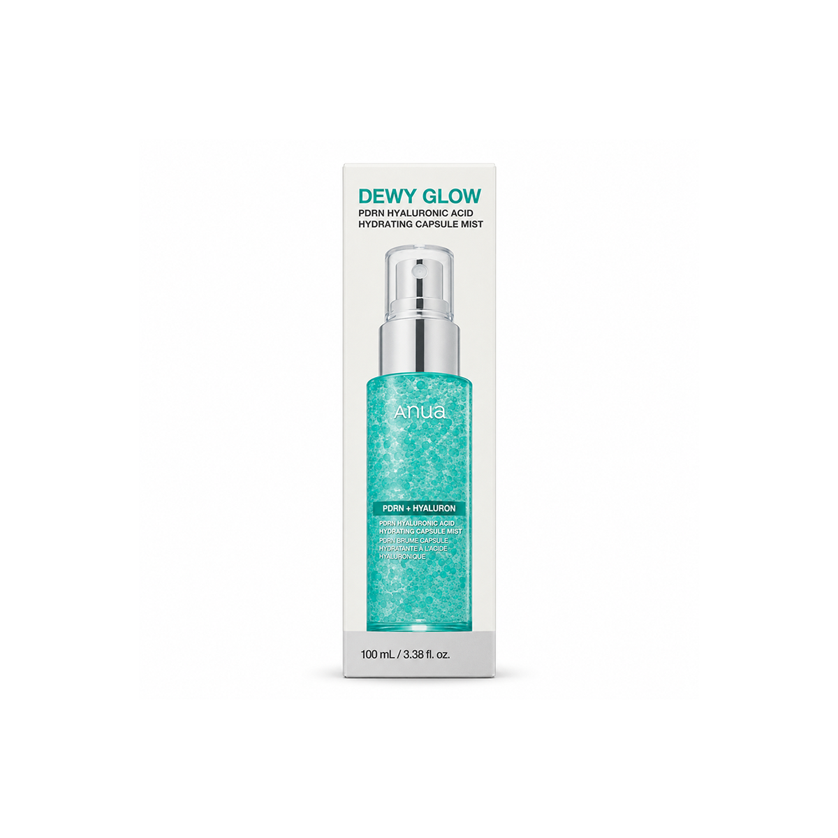 Anua PDRN Hyaluronic Acid Hydrating Capsule Mist 100ml facial mist for refreshing dry-feeling skin