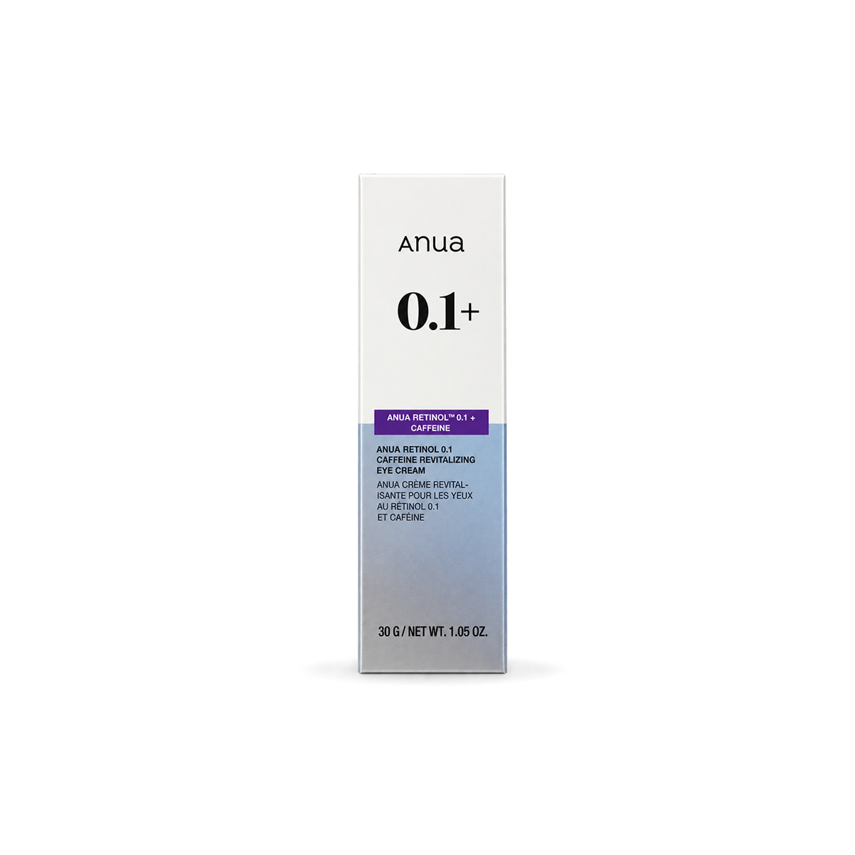 Anua Retinol 0.1 Caffeine Revitalizing Eye Cream 30g for fine lines and tired-looking eyes