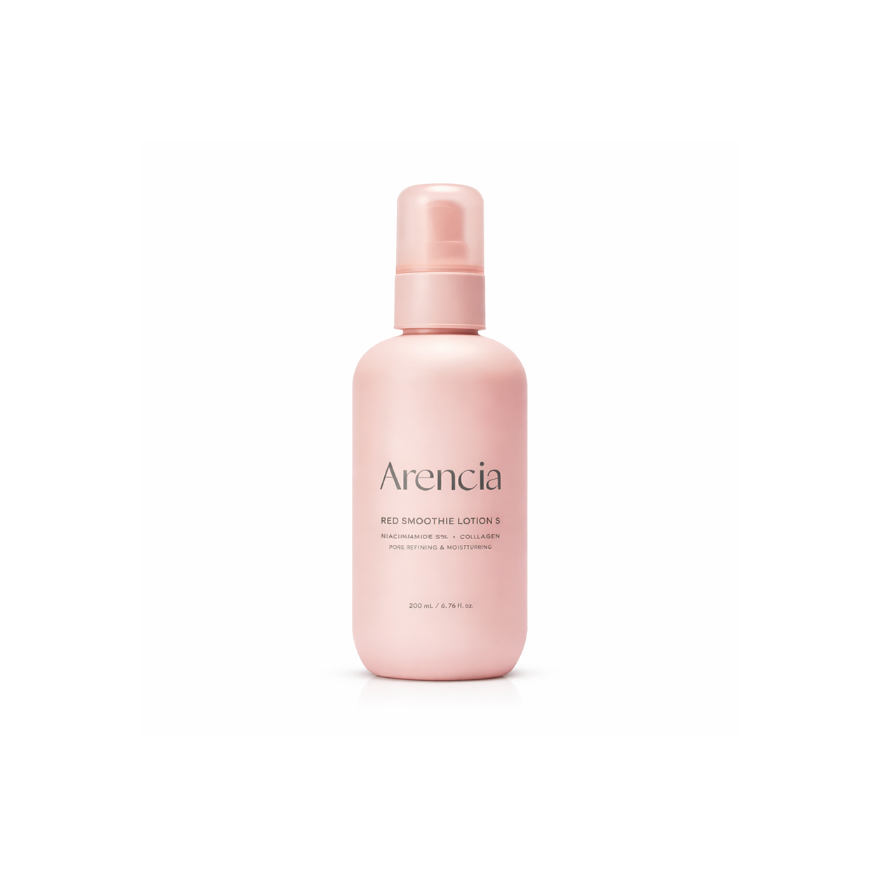 Arencia Red Smoothie Lotion 5 face moisturizer 200ml with niacinamide for pore refining and hydration