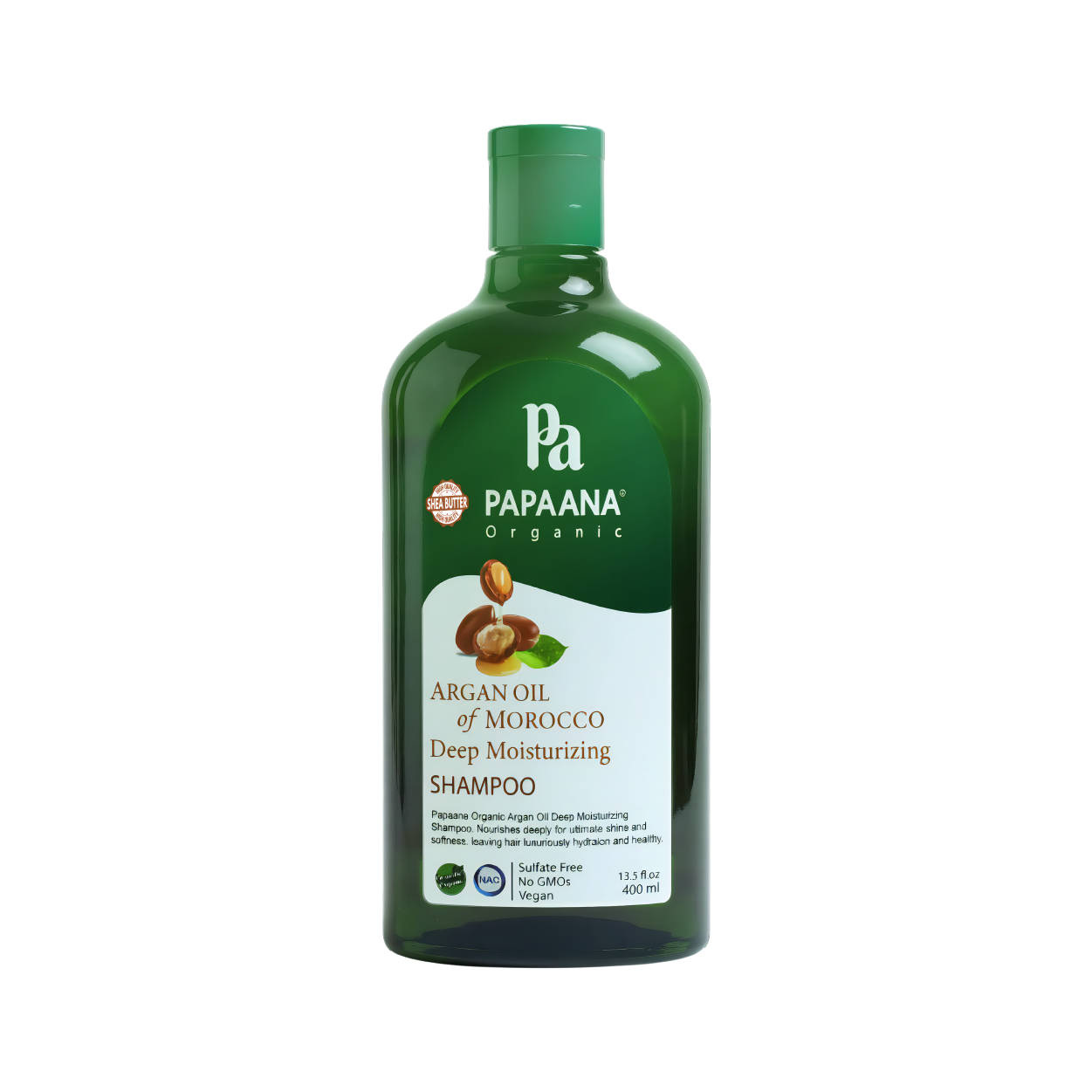 Papaana Organic Argan Oil Of Morocco Deep Moisturizing Shampoo