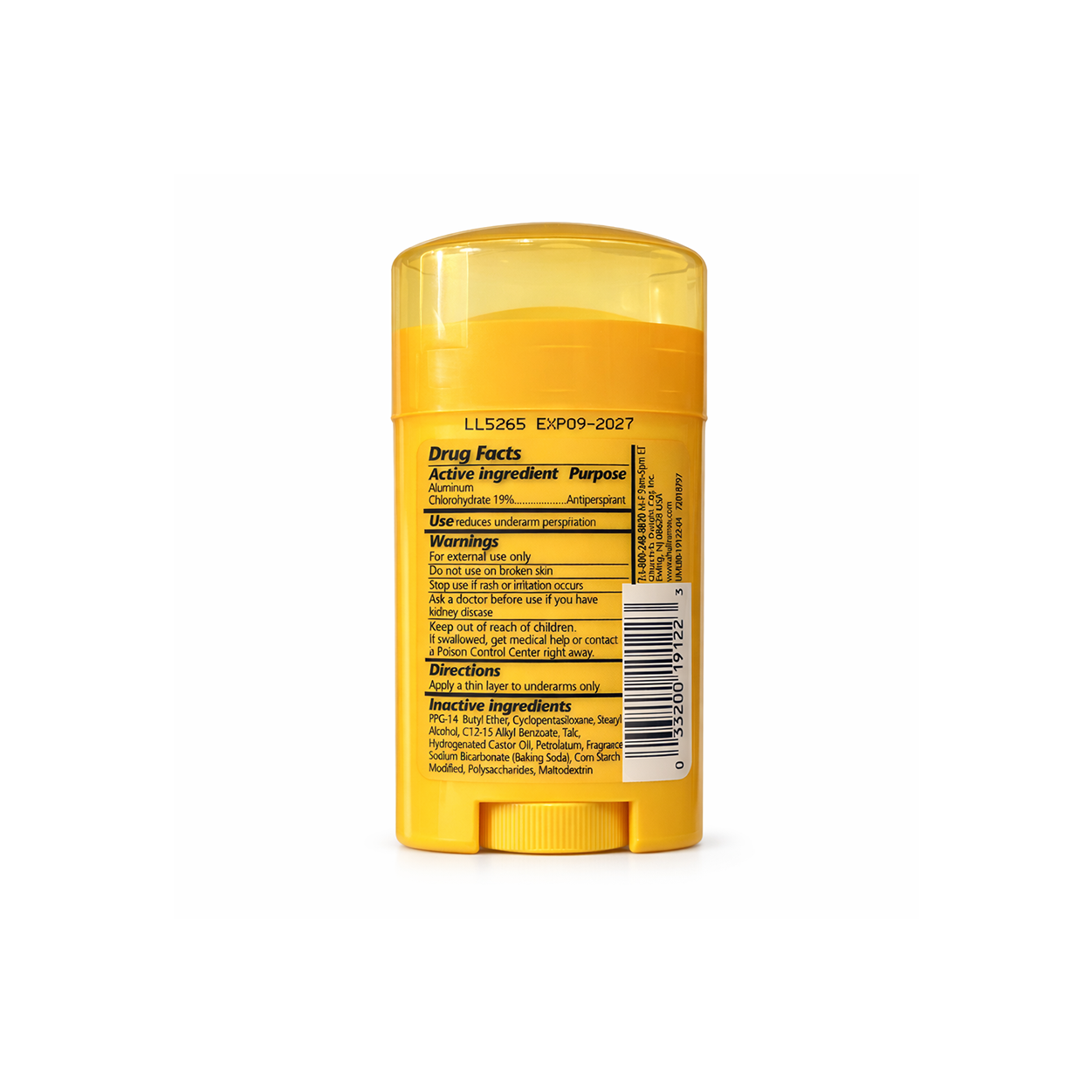 Arm & Hammer Ultra Max Fresh Antiperspirant Deodorant Stick 28g for long-lasting sweat and odor protection