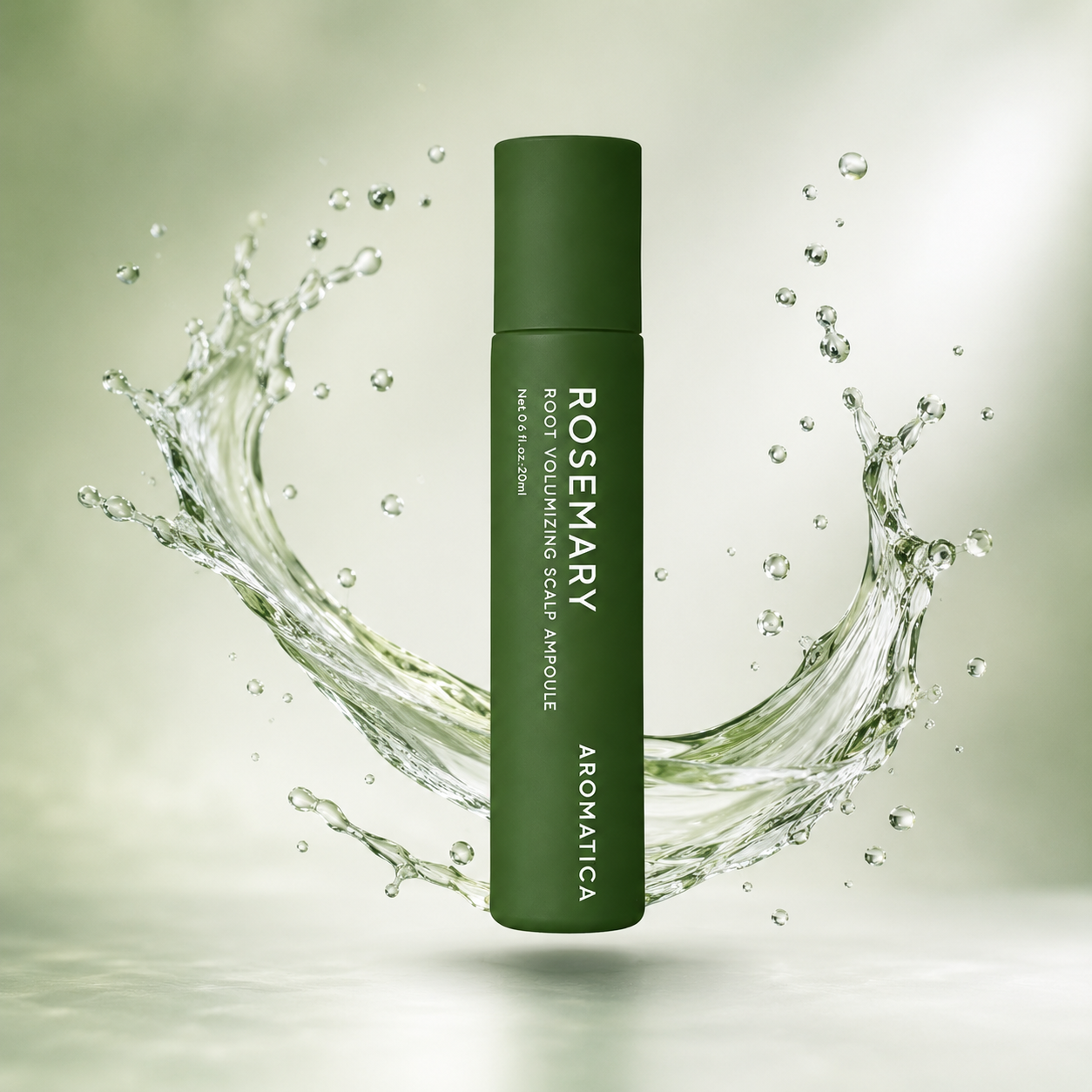 Aromatica Rosemary Root Volumizing Scalp Ampoule 20ml scalp treatment for weak hair roots and refreshed scalp care