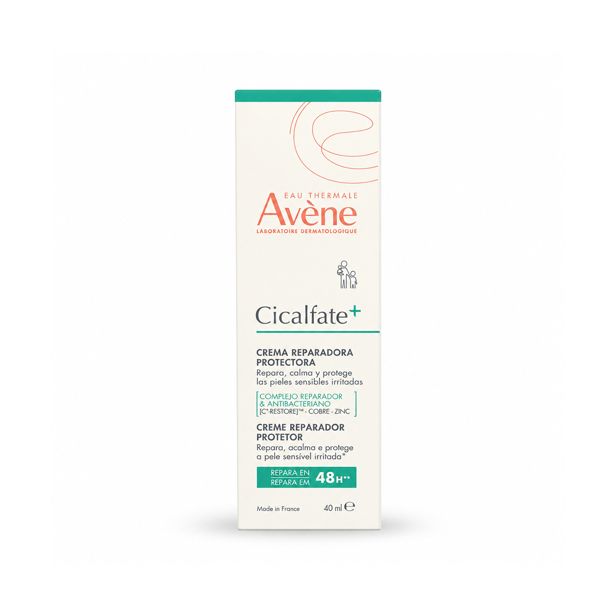 Avène Cicalfate+ Repairing Protective Cream 40ml skin barrier repair cream for soothing dry irritated sensitive skin
