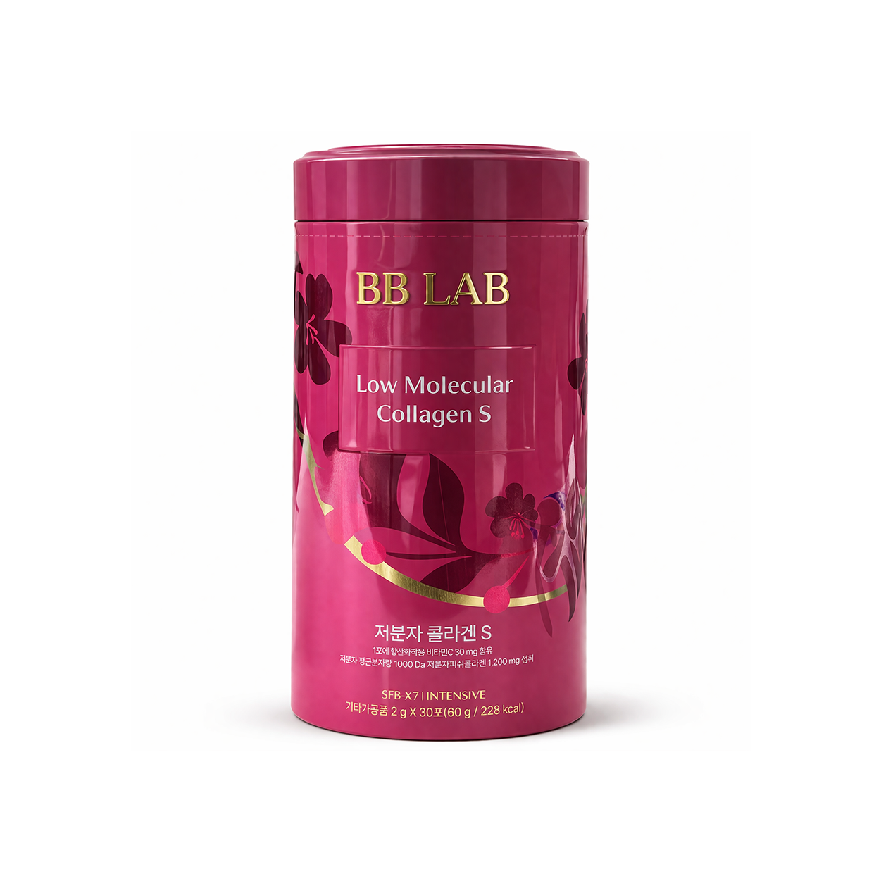BB LAB Low Molecular Collagen S collagen supplement 60g container for improving skin elasticity and hydration