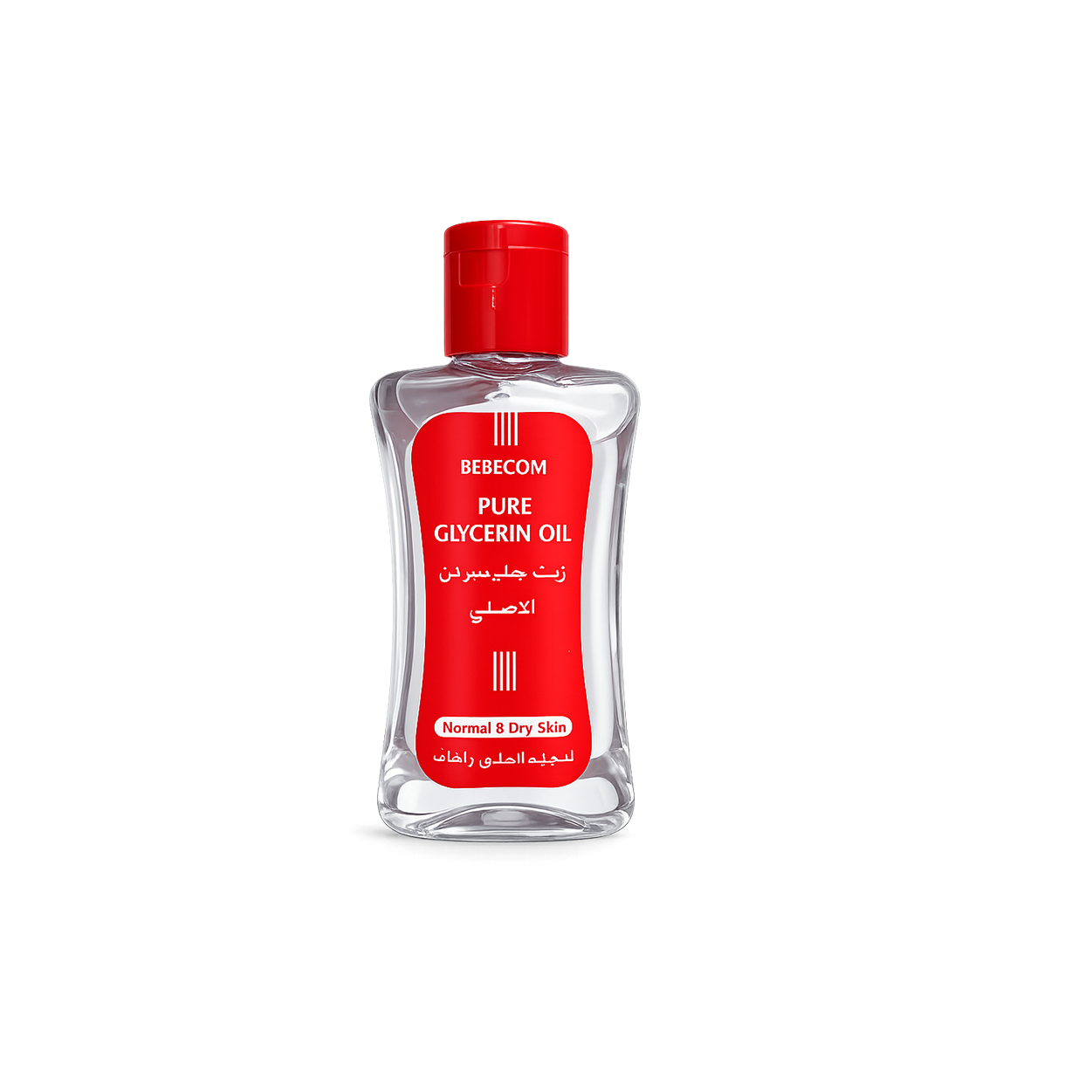 BEBECOM Pure Glycerin Oil Normal & Dry Skin 100ml glycerin body oil for deep hydration and moisture retention on dry skin.