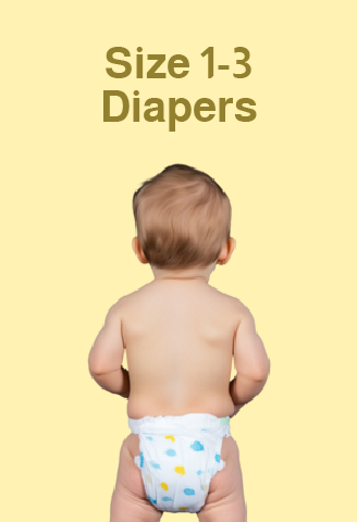 Size 1-3 Diapers