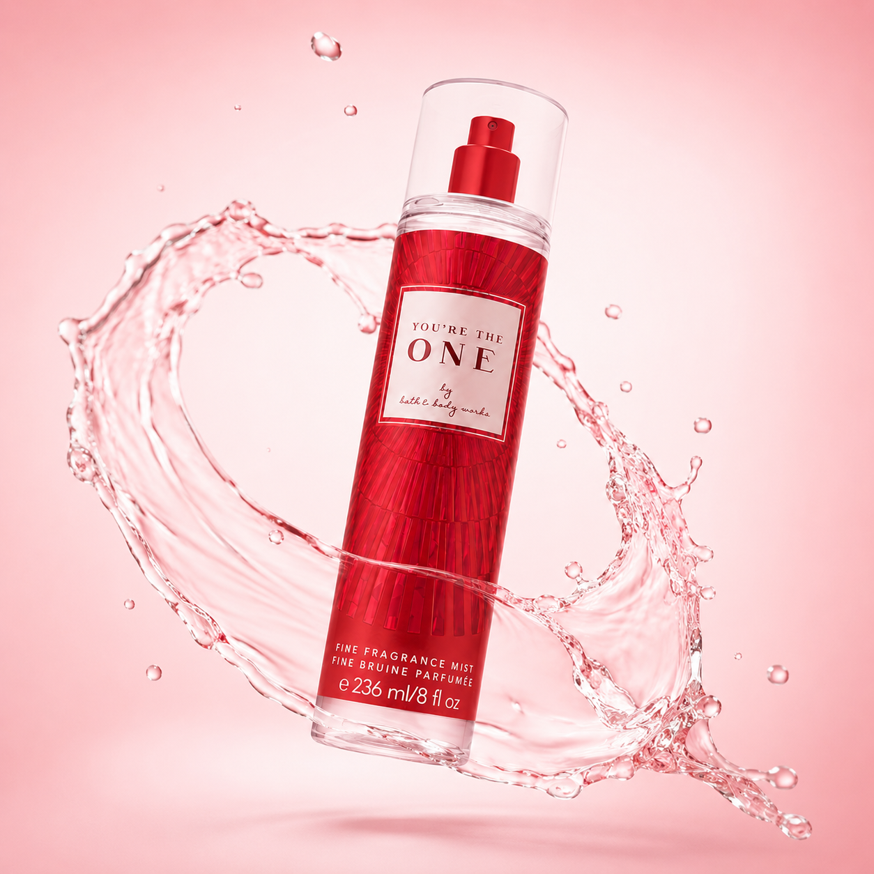 Bath & Body Works You're The One Fine Fragrance Mist 236ml body mist with white birch, rose and strawberry notes for long-lasting freshness.