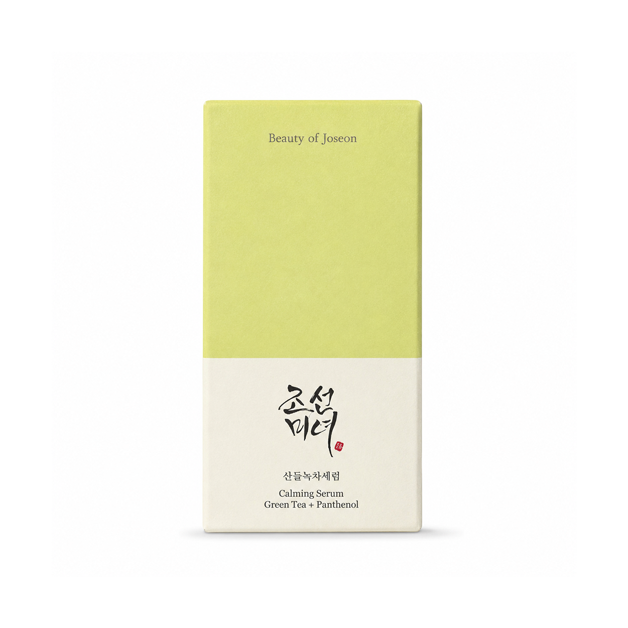 Beauty of Joseon Calming Serum Green Tea + Panthenol 30ml face serum for soothing sensitive skin and barrier support.