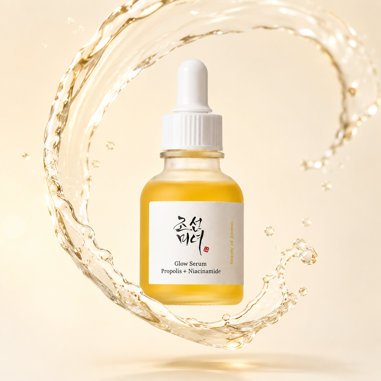 Beauty of Joseon Glow Serum Propolis + Niacinamide 30ml face serum for improving skin radiance, texture, and overall clarity.