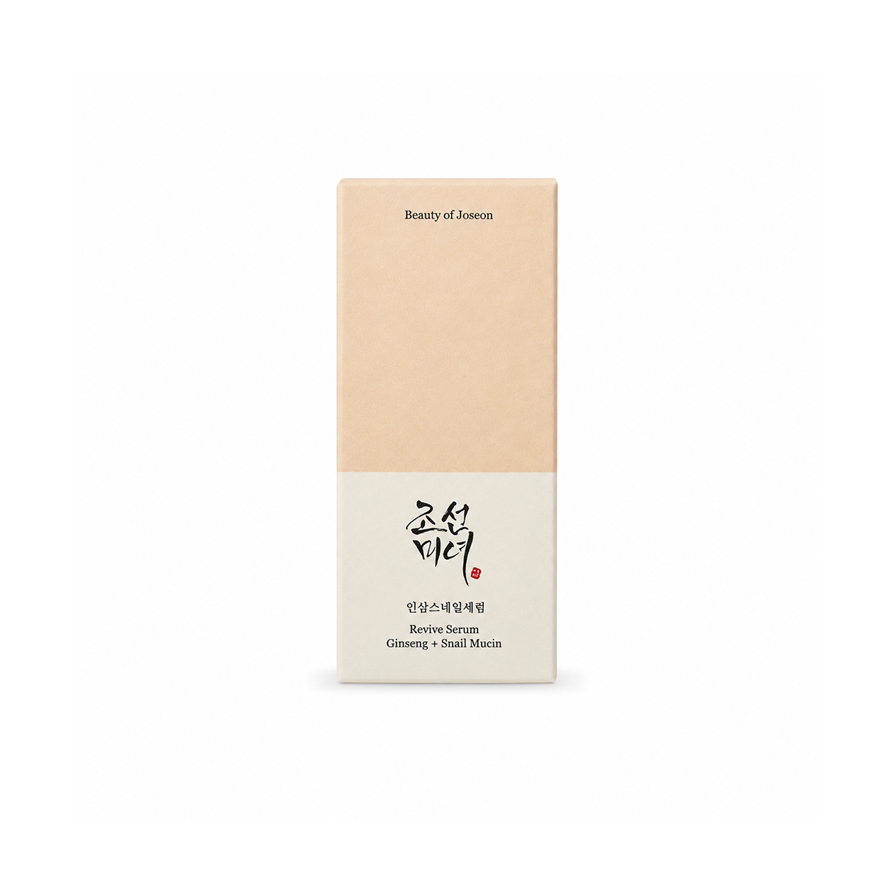 Beauty of Joseon Revive Serum Ginseng + Snail Mucin 30ml face serum for hydration, skin barrier support, and smoother-looking skin.