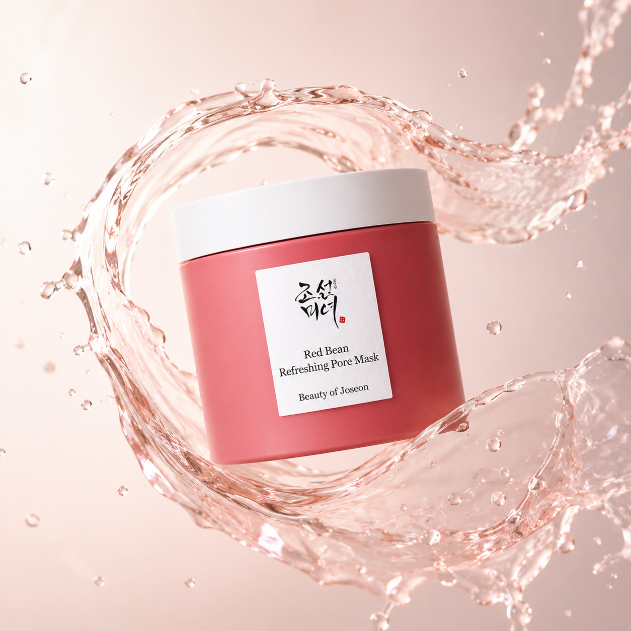 Beauty of Joseon Red Bean Refreshing Pore Mask 140ml wash-off pore care mask for excess oil control and smoother skin texture.