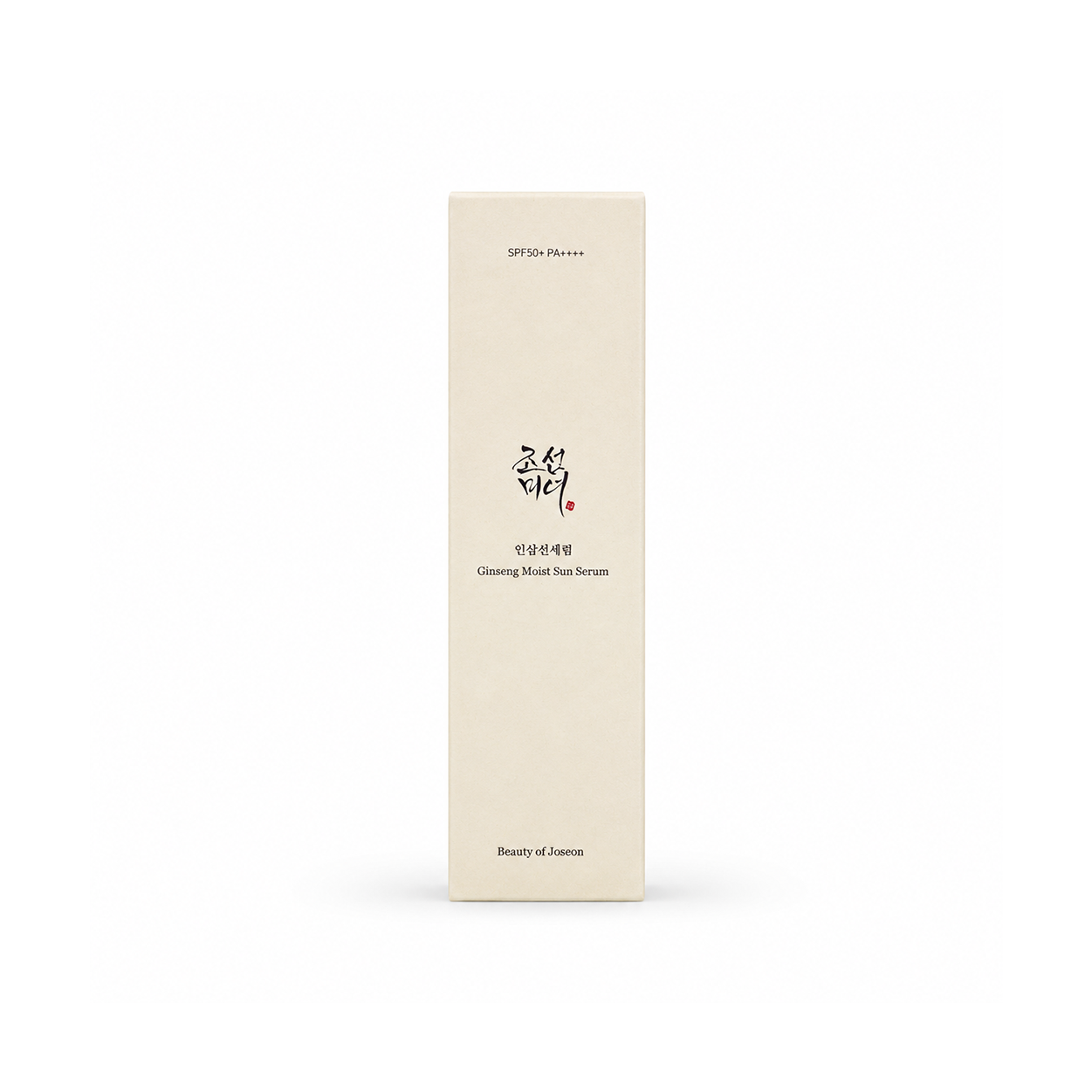 Beauty of Joseon Ginseng Moist Sun Serum SPF50+ PA++++ 50ml sunscreen serum with hydrating ginseng extract for daily UV protection