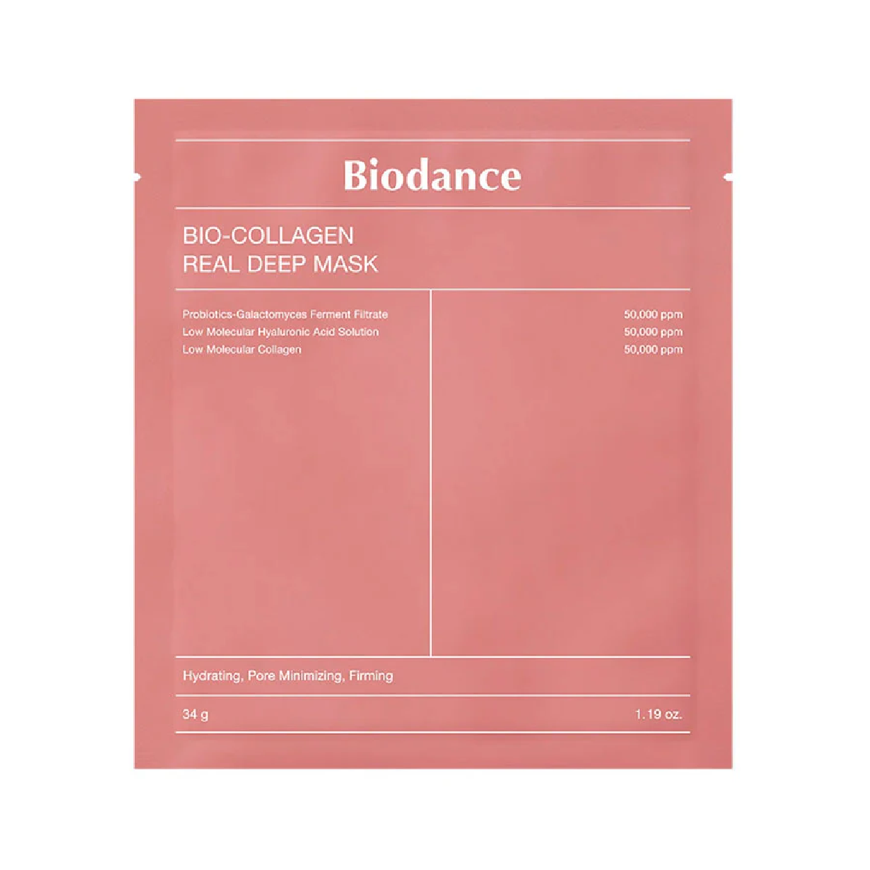 Biodance Bio Collagen Real Deep Mask (Pink)  34Gm
