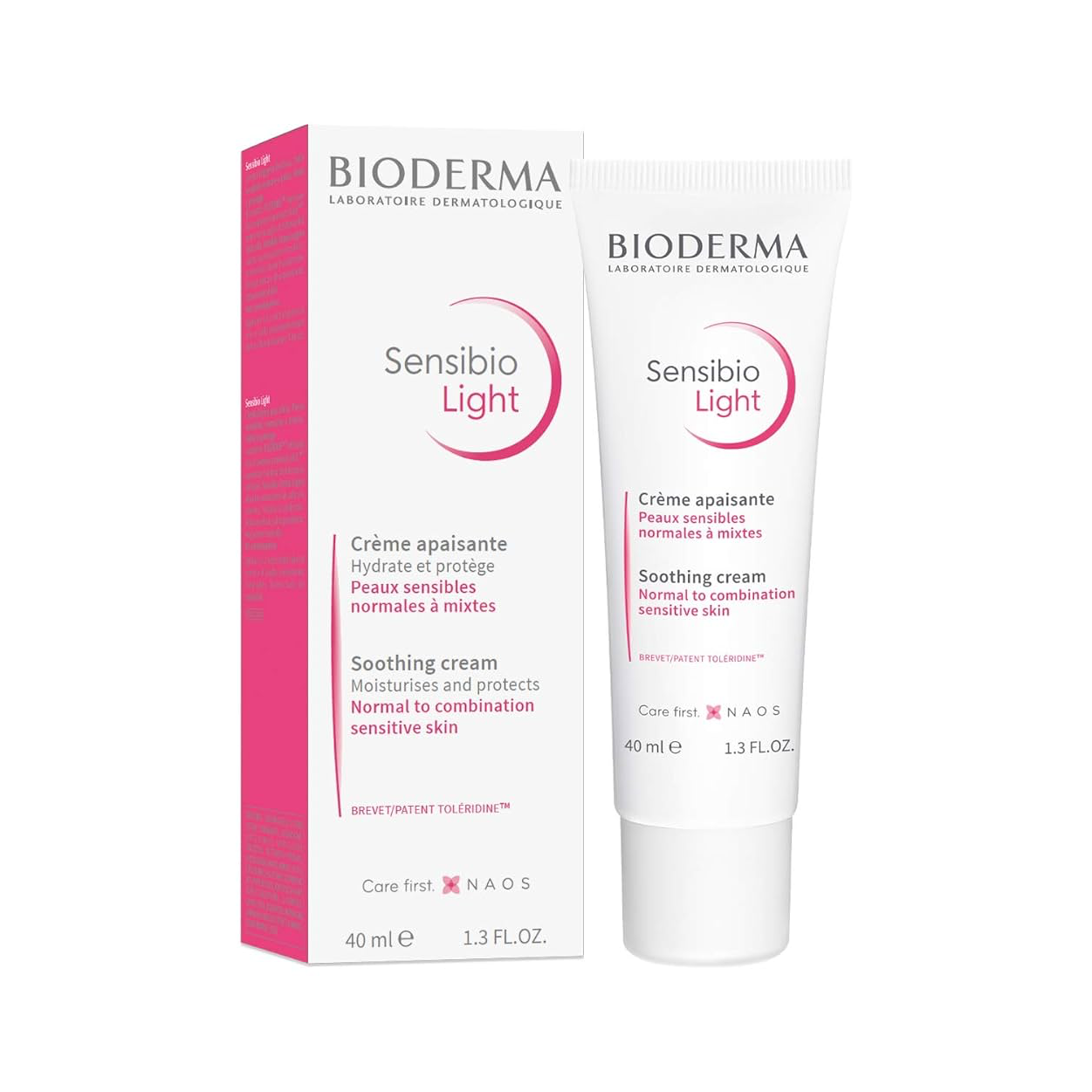 Bioderma Sensibio Light Soothing Cream For Sensitive Skin, 40Ml