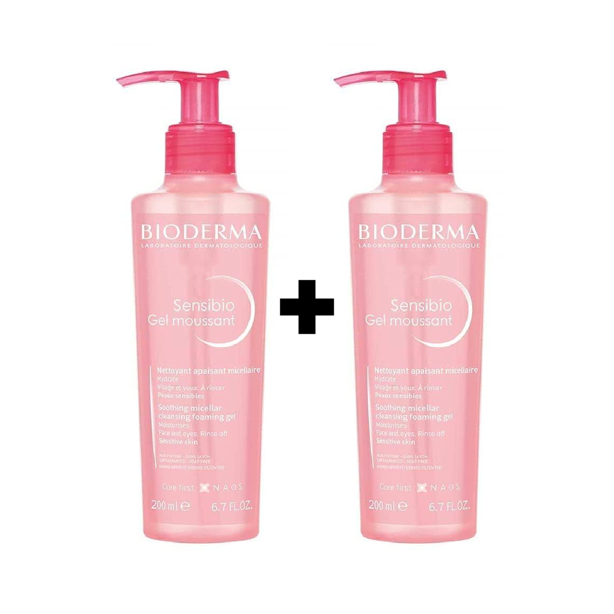 Bioderma Sensibio Gel Moussant 200ml (1+1)