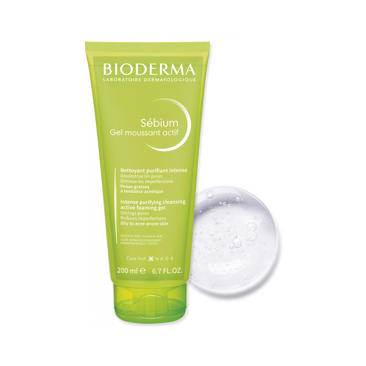 Bioderma Sebium Gel Moussant Actif 200ml
