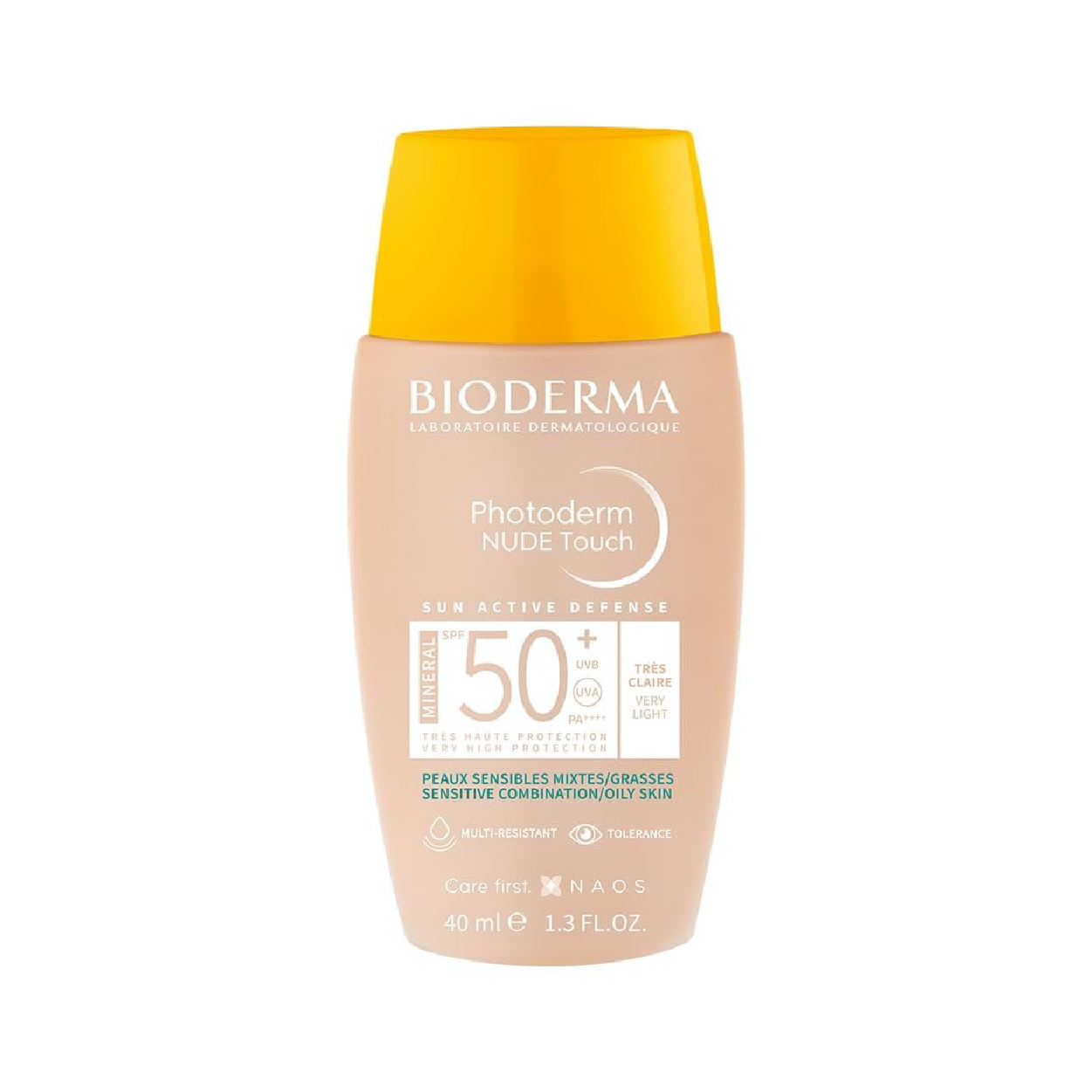 Bioderma Photoderm Nude Touch Mineral SPF 50+ Golden 40ml